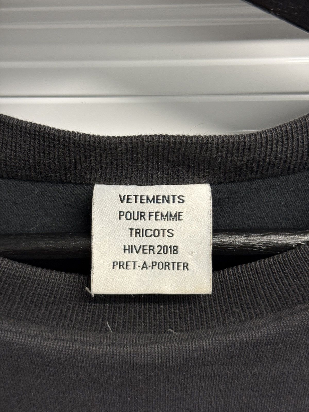 Vetements Vetements Layered Tourist Long-Sleeve T-Shirt Dress Size US M / EU 48-50 / 2 - 4 Thumbnail