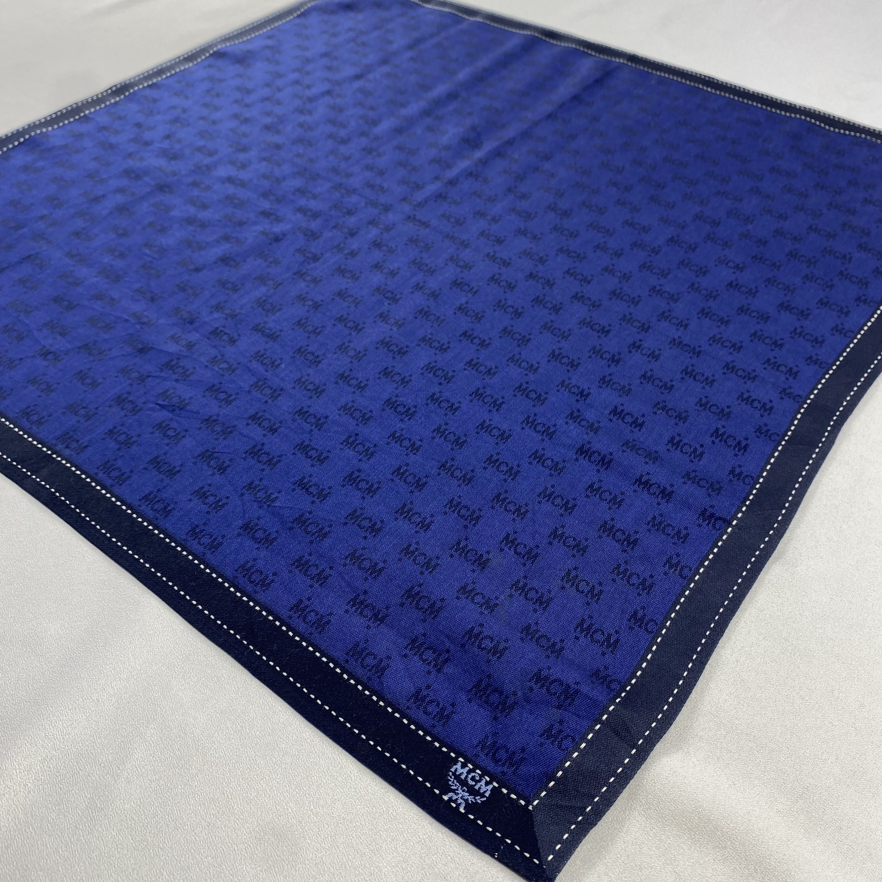 MCM × Vintage MCM Neckerchief / Bandana / Handkerchief-P1843 Size ONE SIZE - 2 Thumbnail