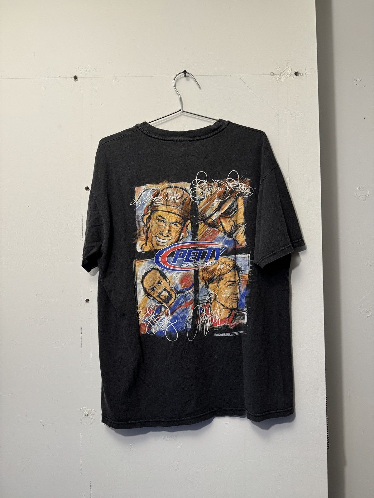 Vintage Nascar Racing Shirt Faded Thrashed ERD Grunge Size US L / EU 52-54 / 3 - 2 Thumbnail