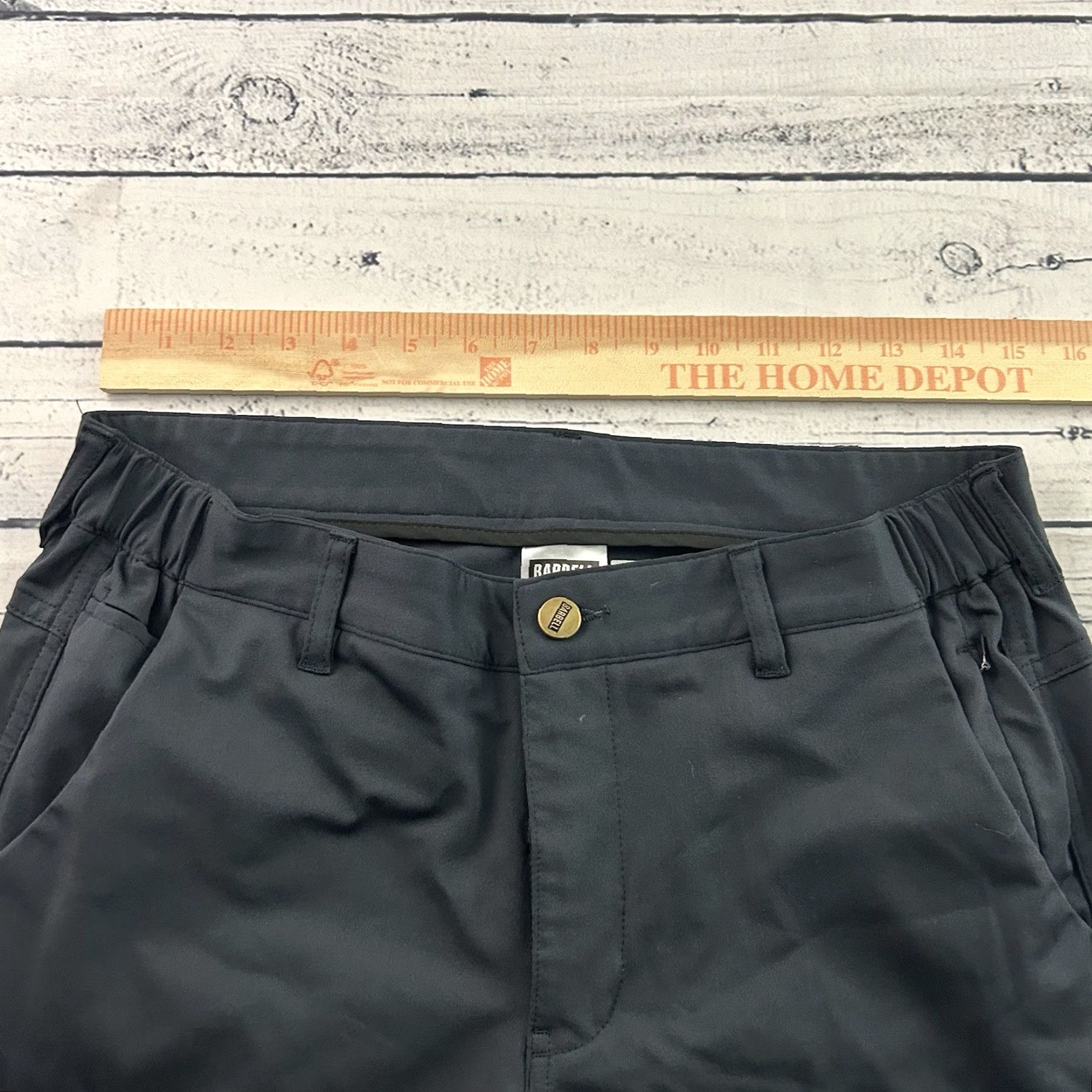 Vintage Barbell Apparel Slim Flat Front Zip Pockets Pants Men's 30x39 Navy Blue Blue 5-Pocket Design Slim Casual Chino Mens 30 Inseam 30 Size US 30 / EU 46 - 3 Thumbnail