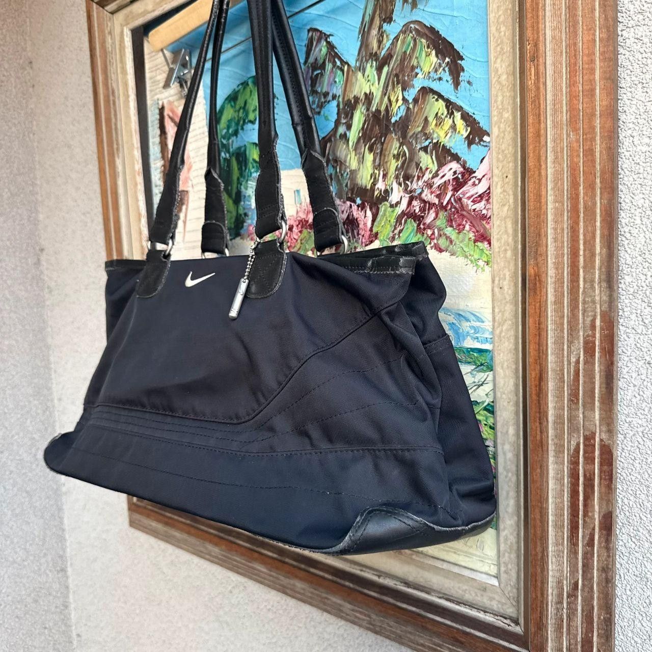 Nike Nike Vintage Womans Bag Black Swoosh Size ONE SIZE - 3 Thumbnail