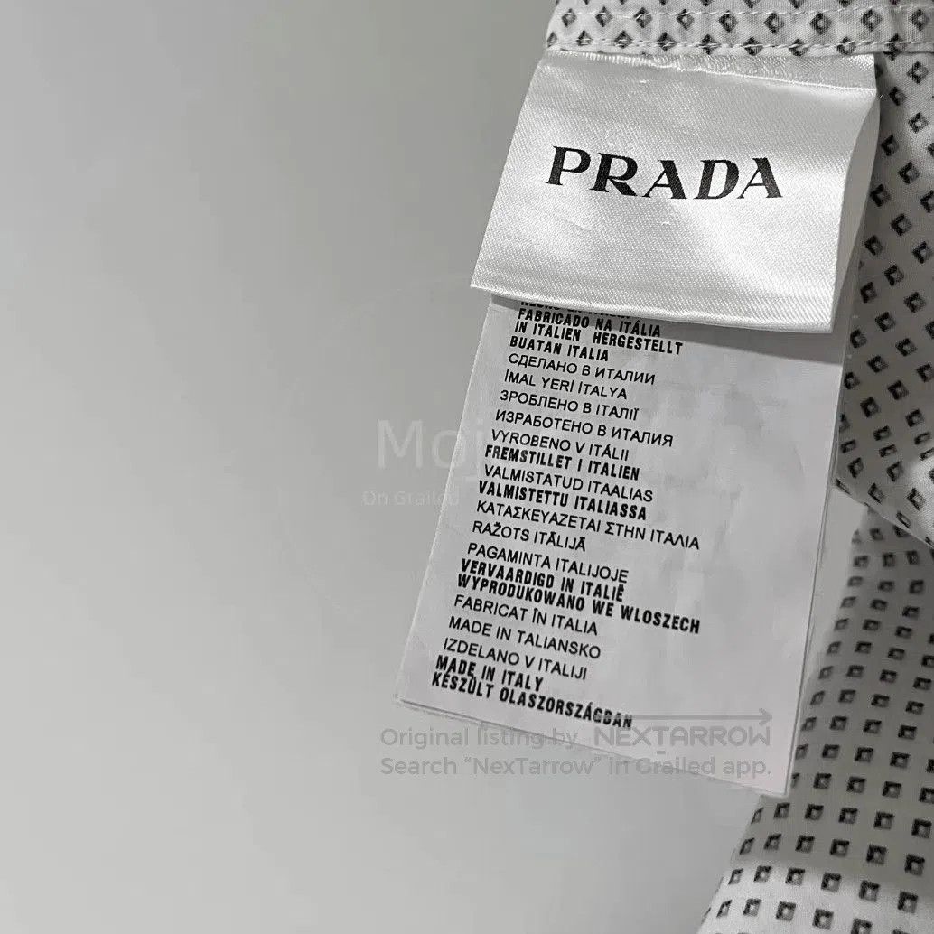 Prada Sz 37 Prada Sots S/S Shirt. Size US S / EU 44-46 / 1 - 5 Thumbnail