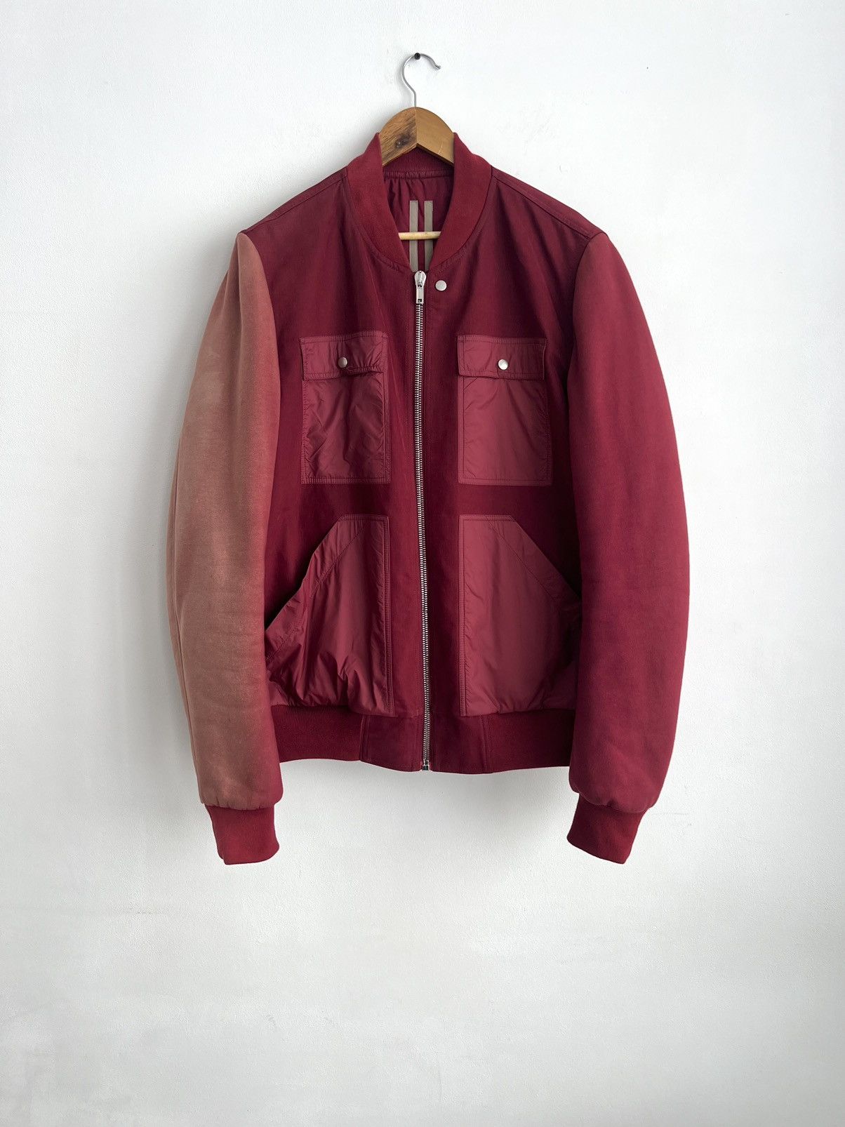 1700$ Rick Owens Drkshdw Cargo Flight Bomber Bruise Jacket