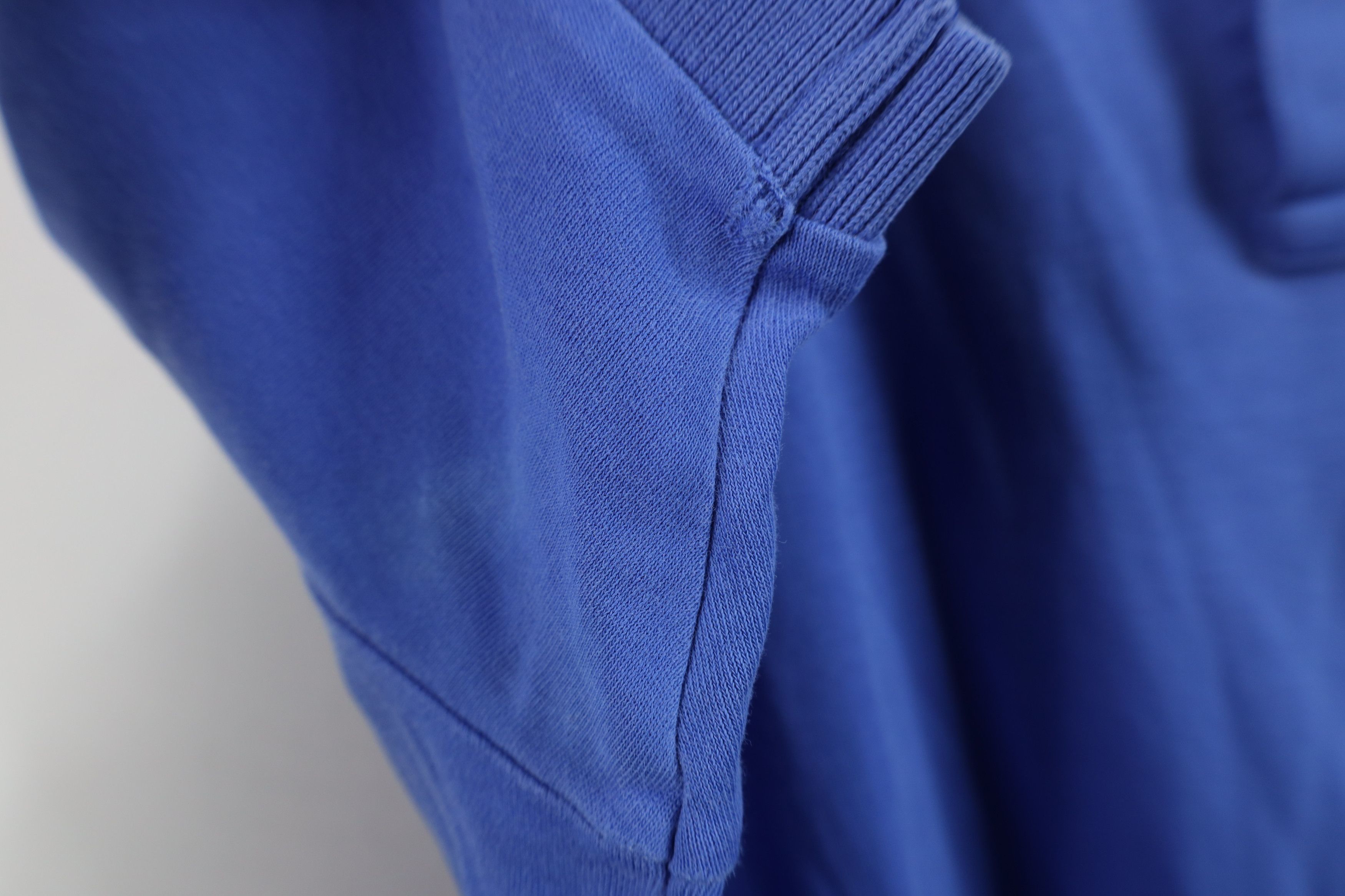 Ralph Lauren Vintage 90s Ralph Lauren Soft Cotton Knit Golf Polo Blue Size US M / EU 48-50 / 2 - 10 Thumbnail