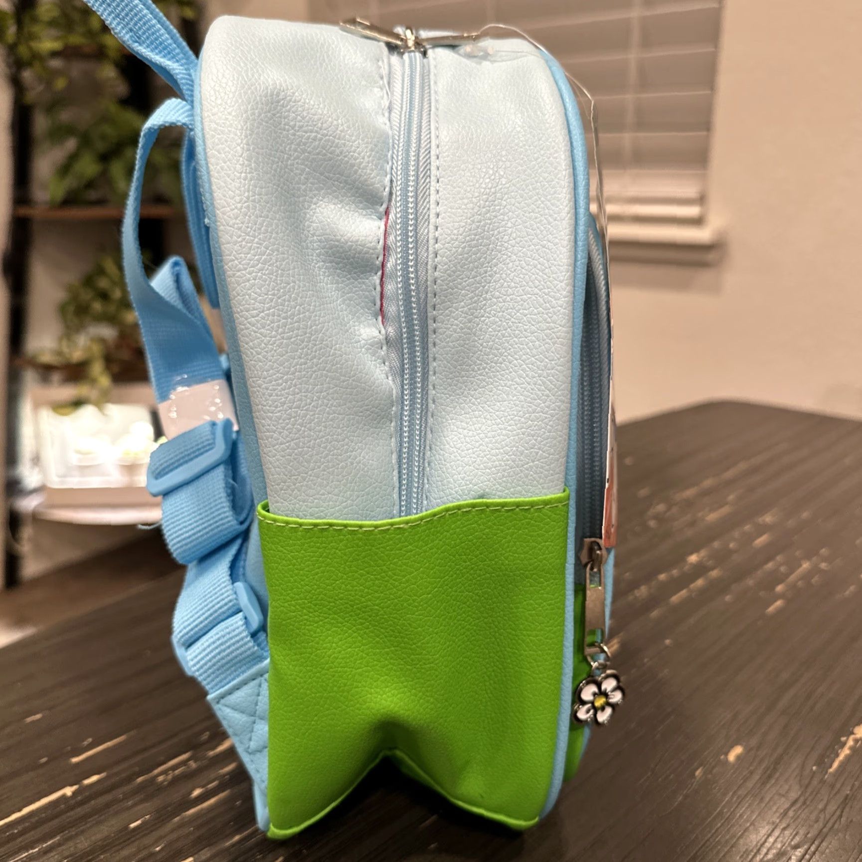 Vintage Smurfs Smurfette Women's Mini Backpack Blue Size ONE SIZE - 3 Thumbnail