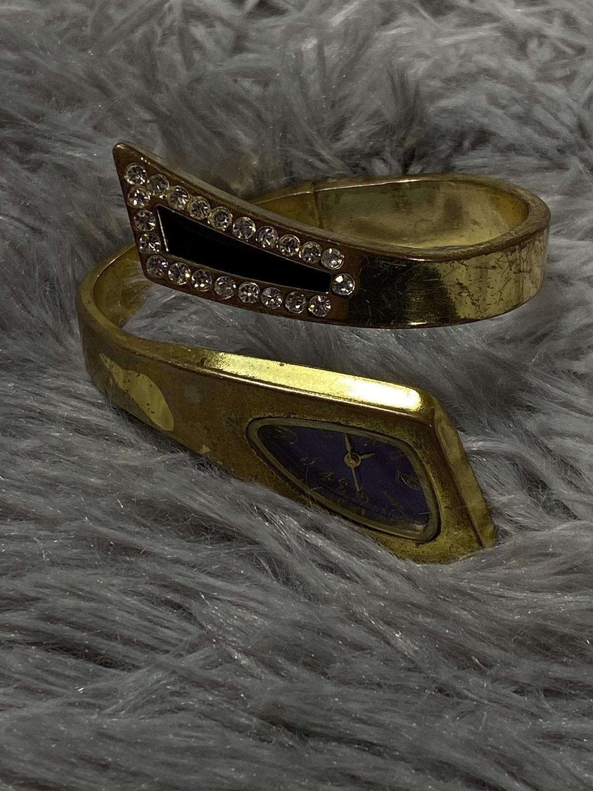 Japanese Brand × Jewelry × Vintage Snake Sculptural Golden Elegance Watch - Japanese Brand Size ONE SIZE - 4 Thumbnail