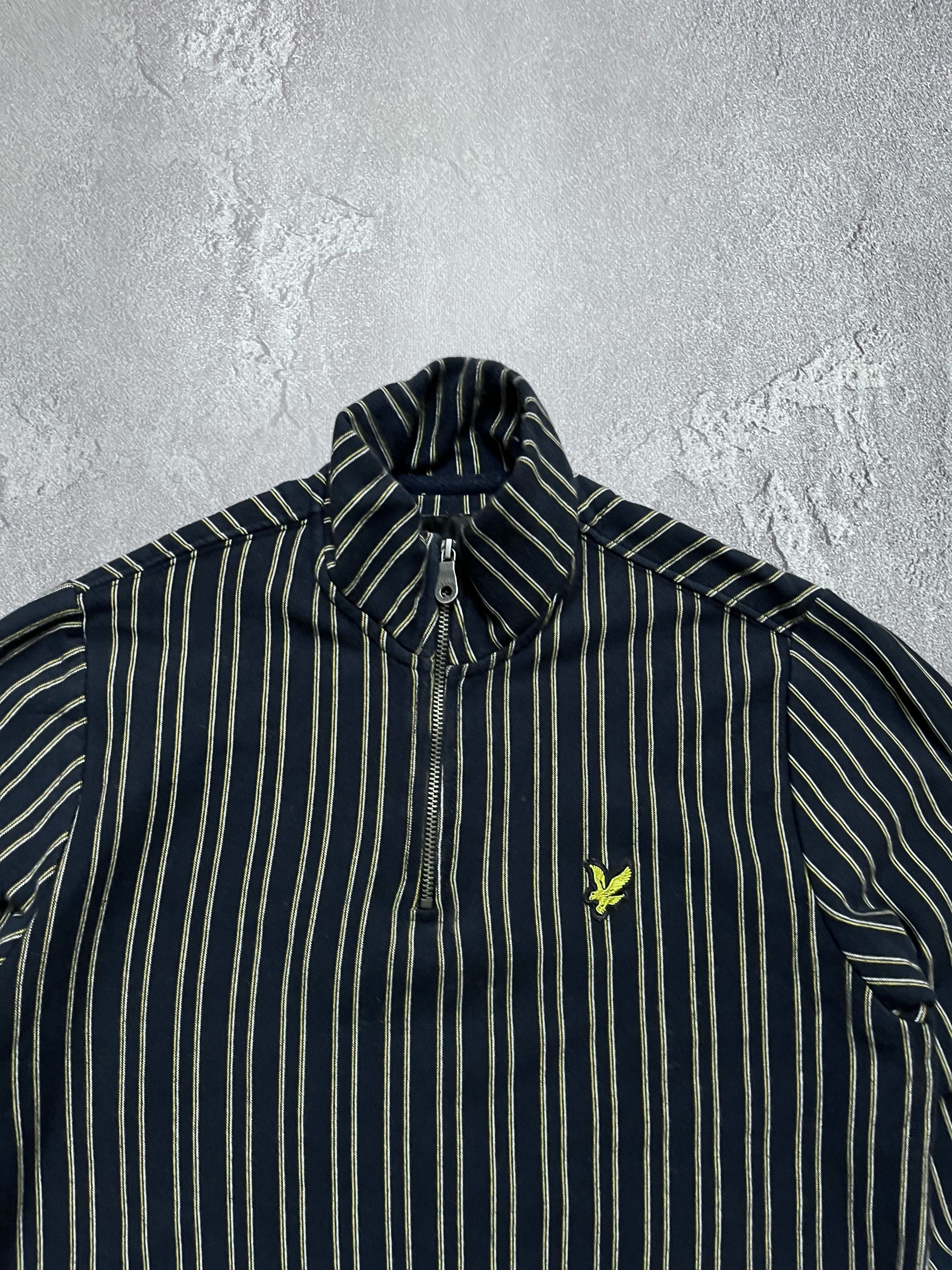 Lyle & Scott Vintage Sweatshirt 1/4 Zip Lyle & Scott Big Logo Mens S Size US S / EU 44-46 / 1 - 4 Thumbnail