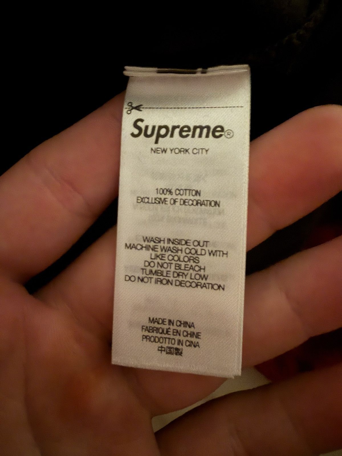 Supreme Supreme Cracked Spellout S/S Top Size US L / EU 52-54 / 3 - 5 Thumbnail