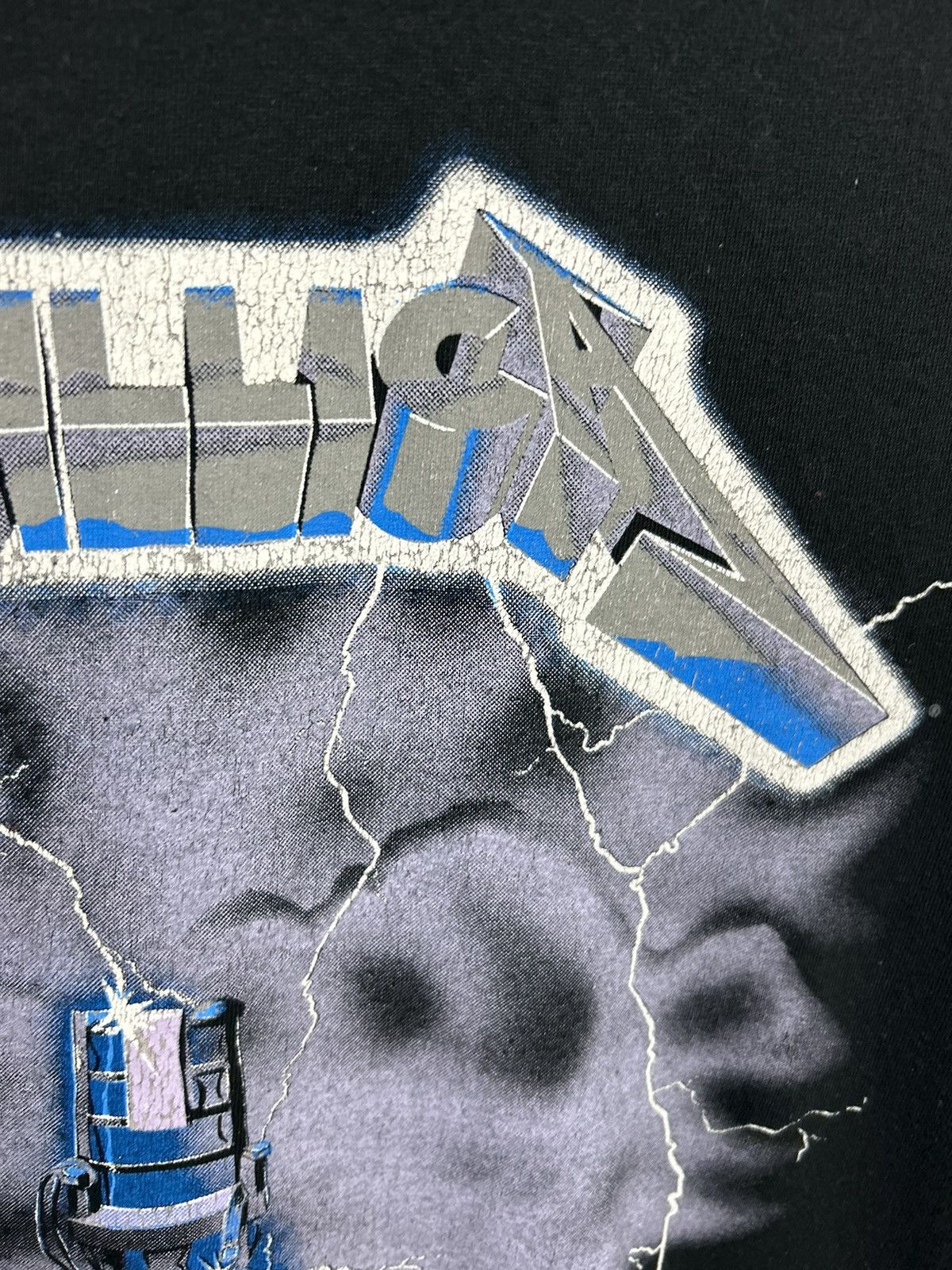Band Tees × Metallica Metallica Ride The Lighting T shirt Size US S / EU 44-46 / 1 - 8 Thumbnail