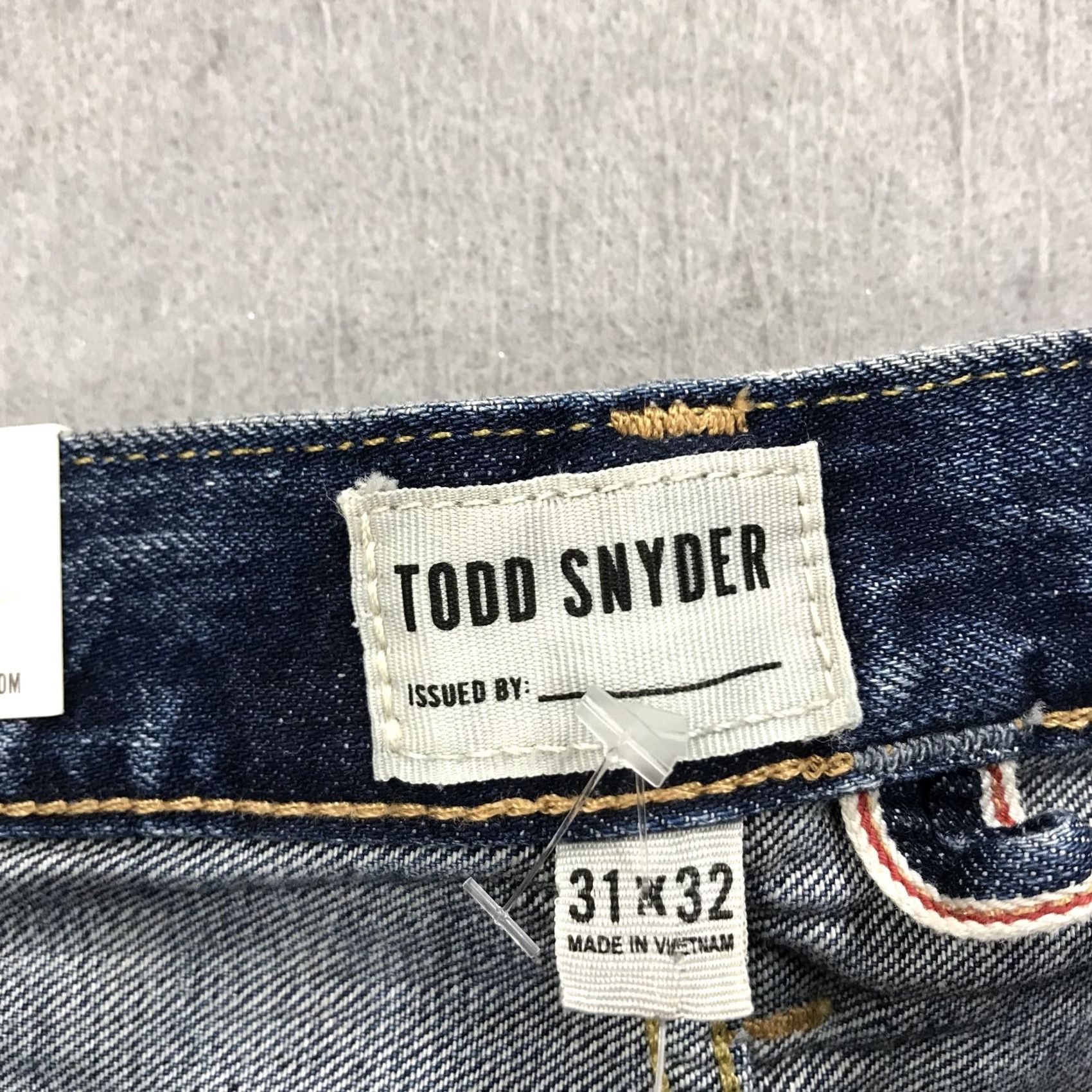Todd Snyder Todd Snyder Jeans Mens 31x32 Slim Blue Distressed NWT Selvedge 12.5 Oz Vintage-N/A? Size US 31 - 5 Thumbnail