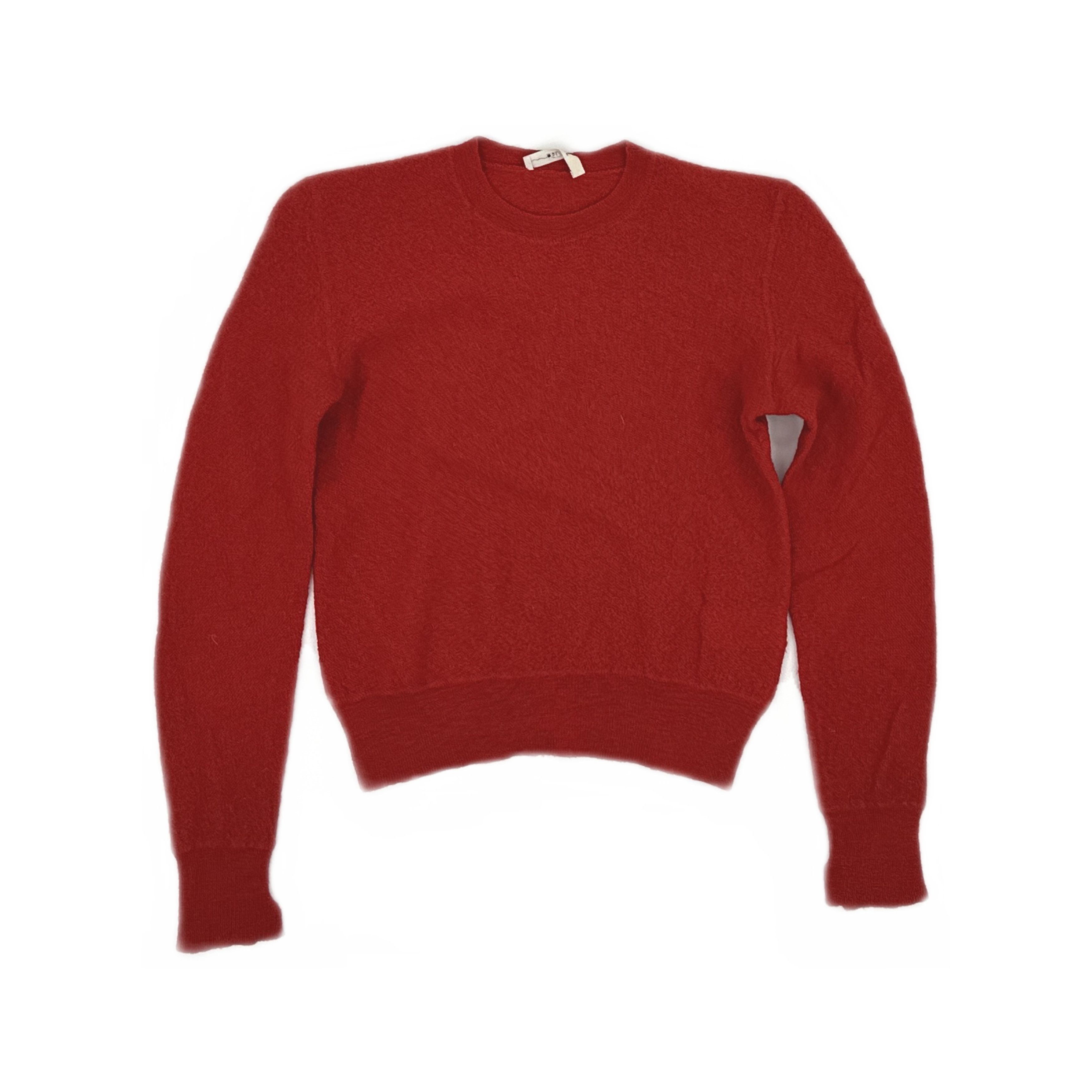 Celine Celine Red Knit Sweater Size M Size M / US 6-8 / IT 42-44 - 1 Thumbnail