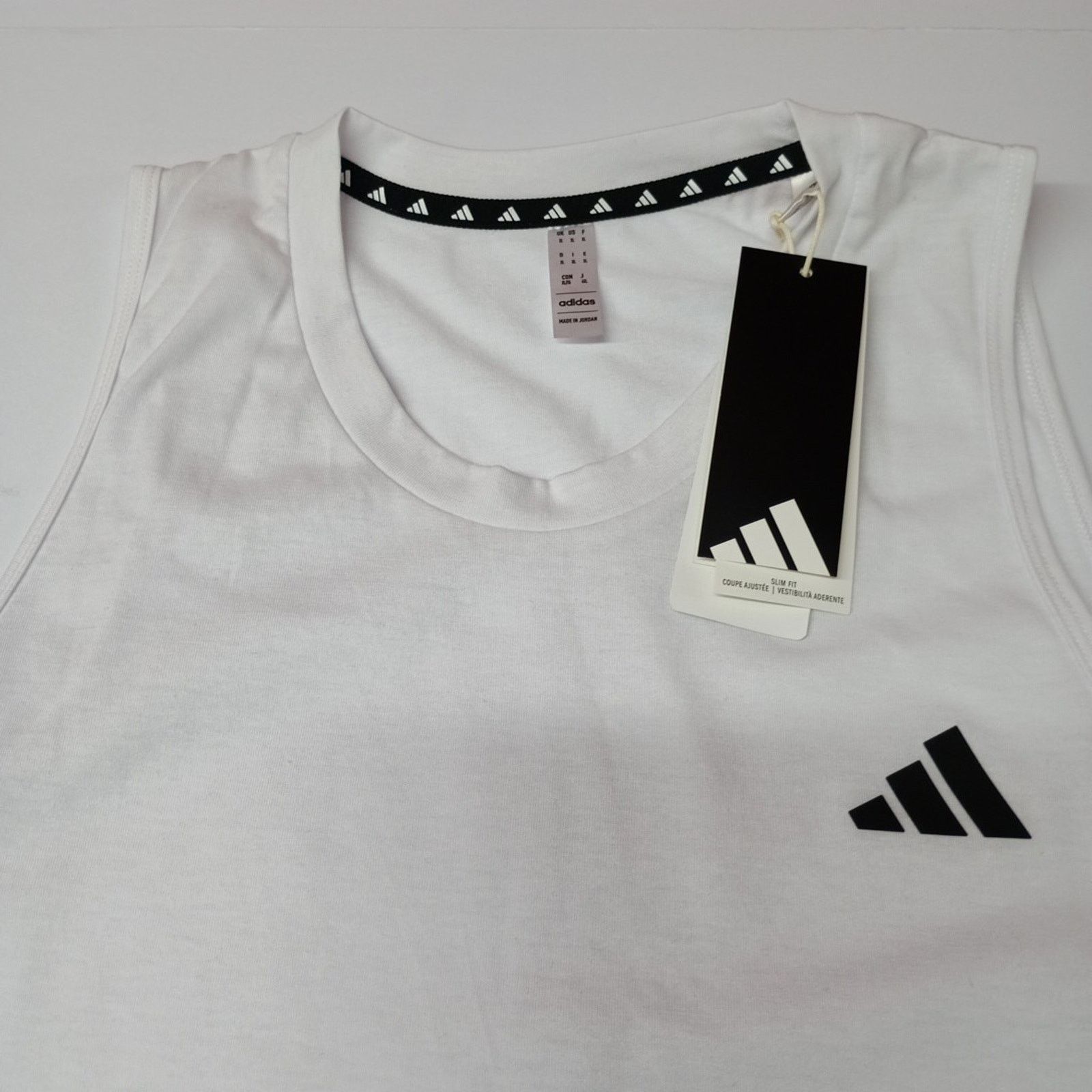Adidas Adidas Men's Aeroready Logo Tank Top Size XL Slim Fit IC6947 Size US XL / EU 56 / 4 - 2 Thumbnail