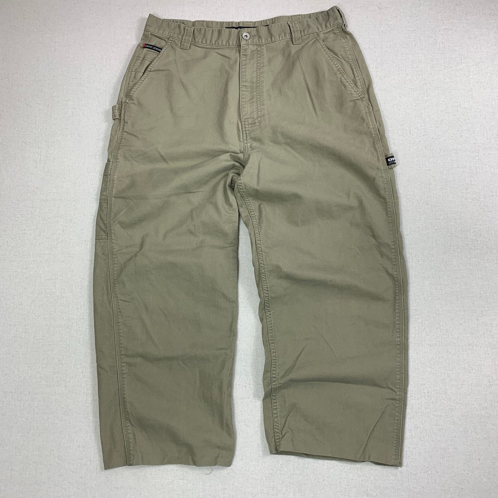 DKNY Baggy Wide Leg Carpenter Work Pants Carhart-style - 36
