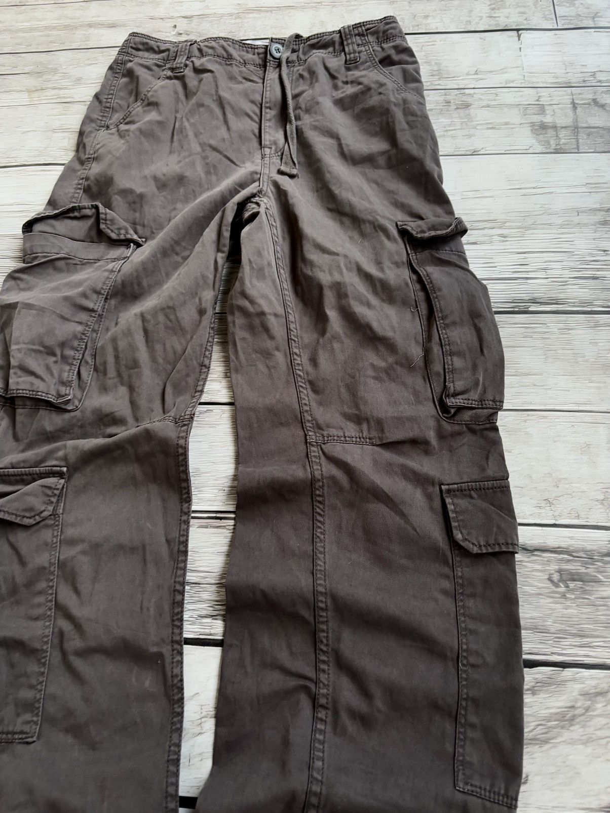 If Six Was Nine × Japanese Brand VTG Yohji Yamamoto Junya Watanabe Style Bondage Cargo Pants Size US 30 / EU 46 - 3 Thumbnail