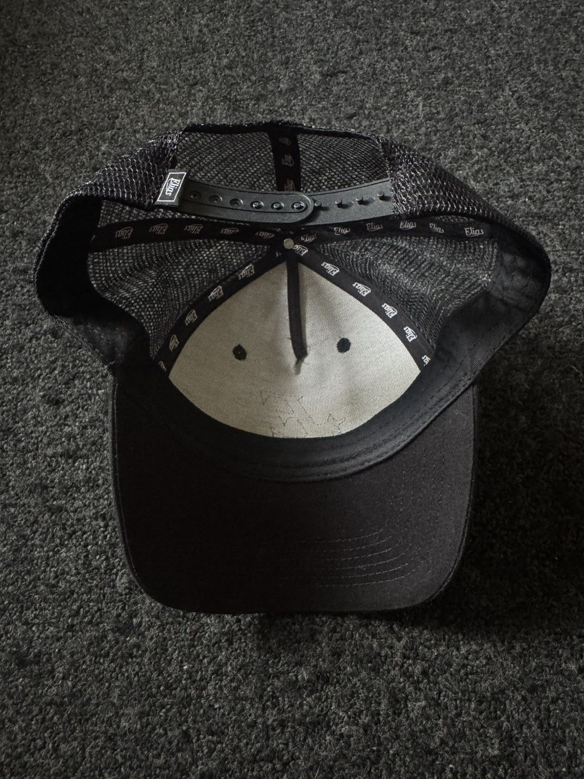 Other Elias Black Trucker Cap Size ONE SIZE - 7 Thumbnail