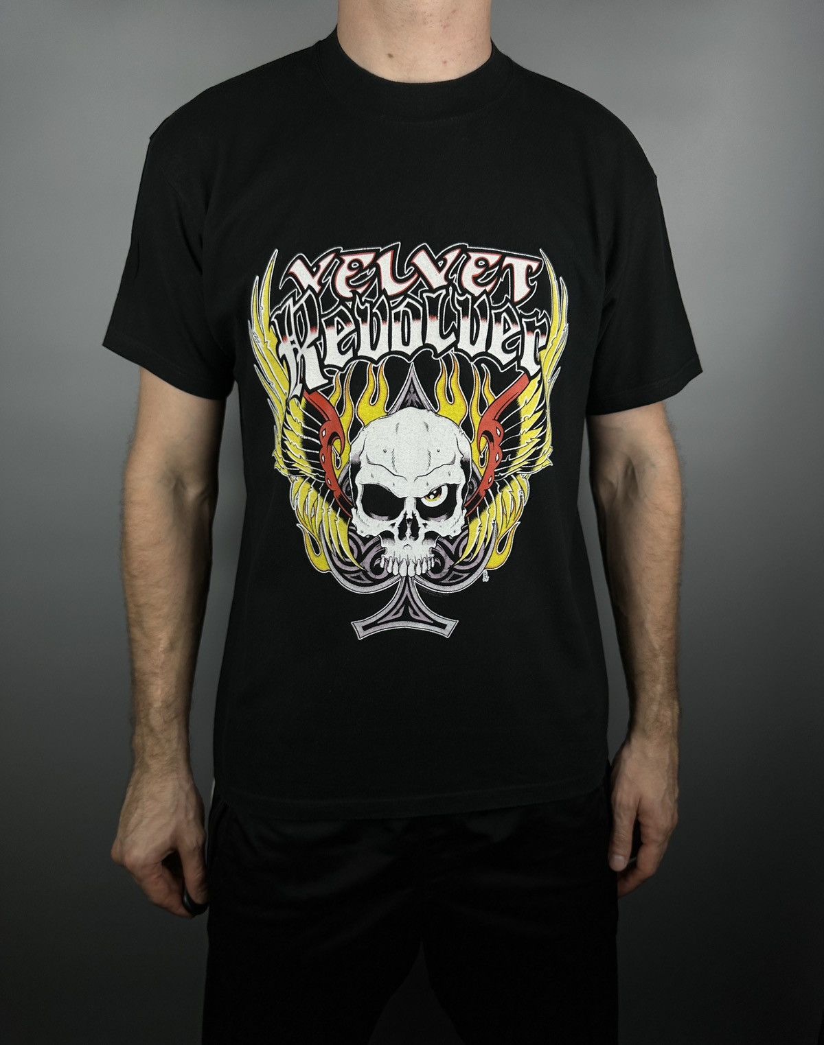 Band Tees Vintage Velvet Revolver Rock Band T Shirt Tee Guns N Roses Size US L / EU 52-54 / 3 - 3 Thumbnail