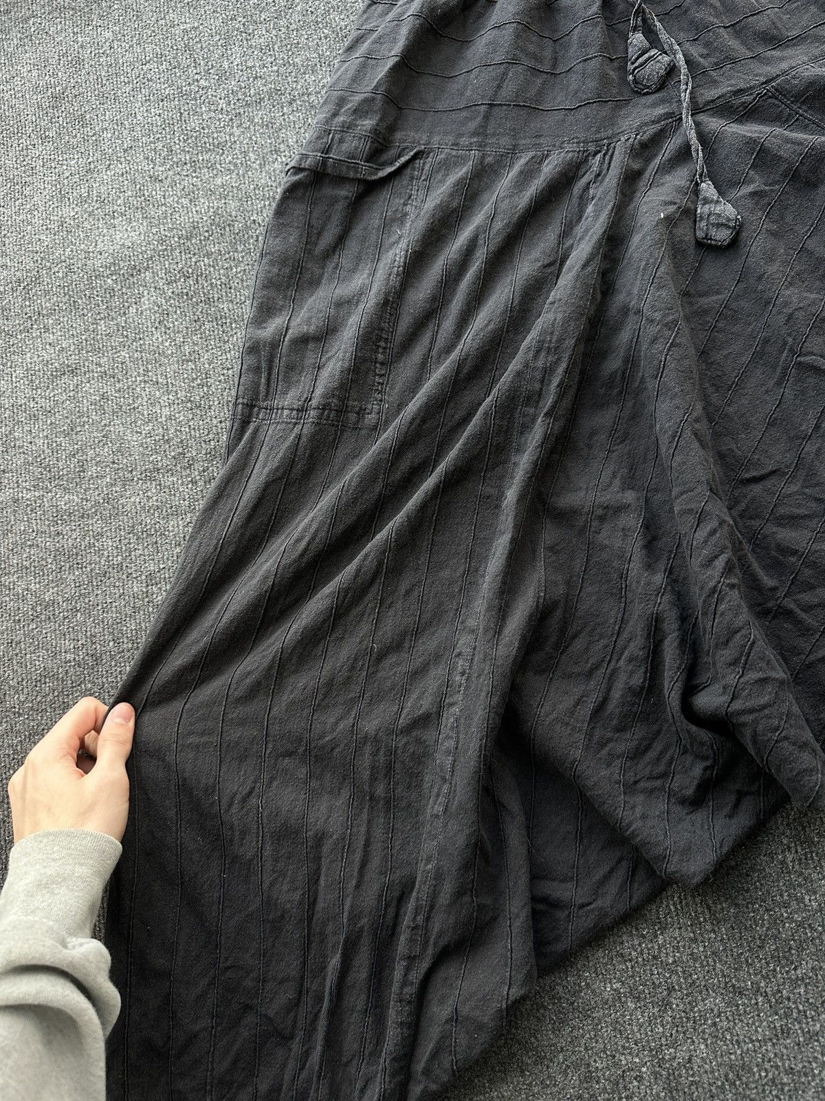 Other 🚨 JUNYA WATANABE STYLE PANTS BLACK OVERSIZED Size US 30 / EU 46 - 4 Thumbnail