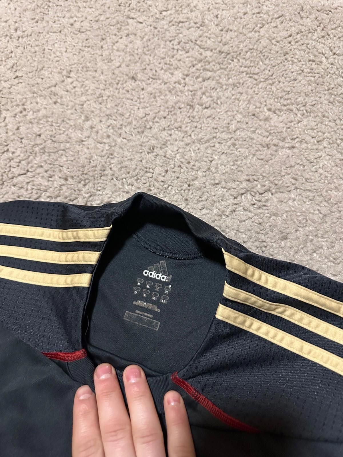 Adidas LIVERPOOL 2009/10 AWAY FOOTBALL SOCCER JERSEY SHIRT ADIDAS Size US XL / EU 56 / 4 - 4 Thumbnail