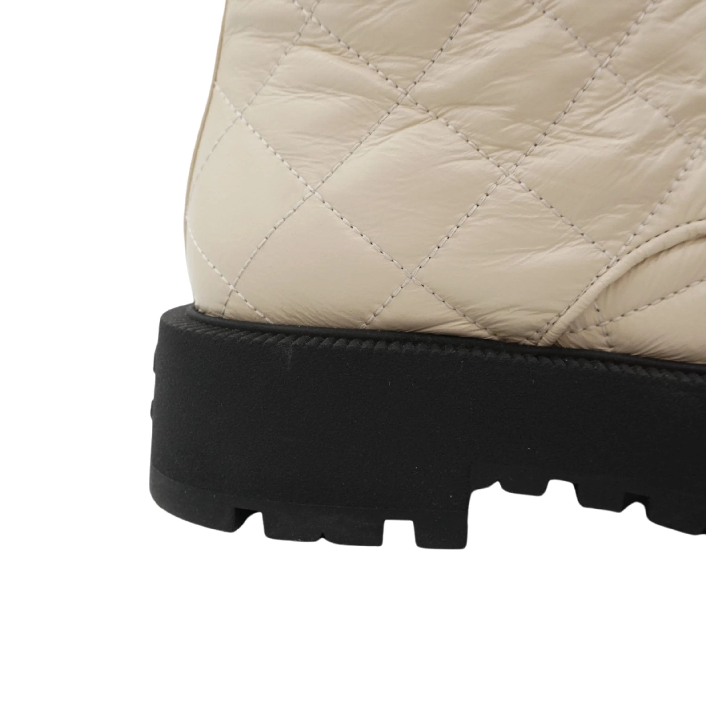 Chanel 2024 Chanel Quilted Combat Boots - Women's 37.5 Size US 7.5 / IT 37.5 - 7 Thumbnail