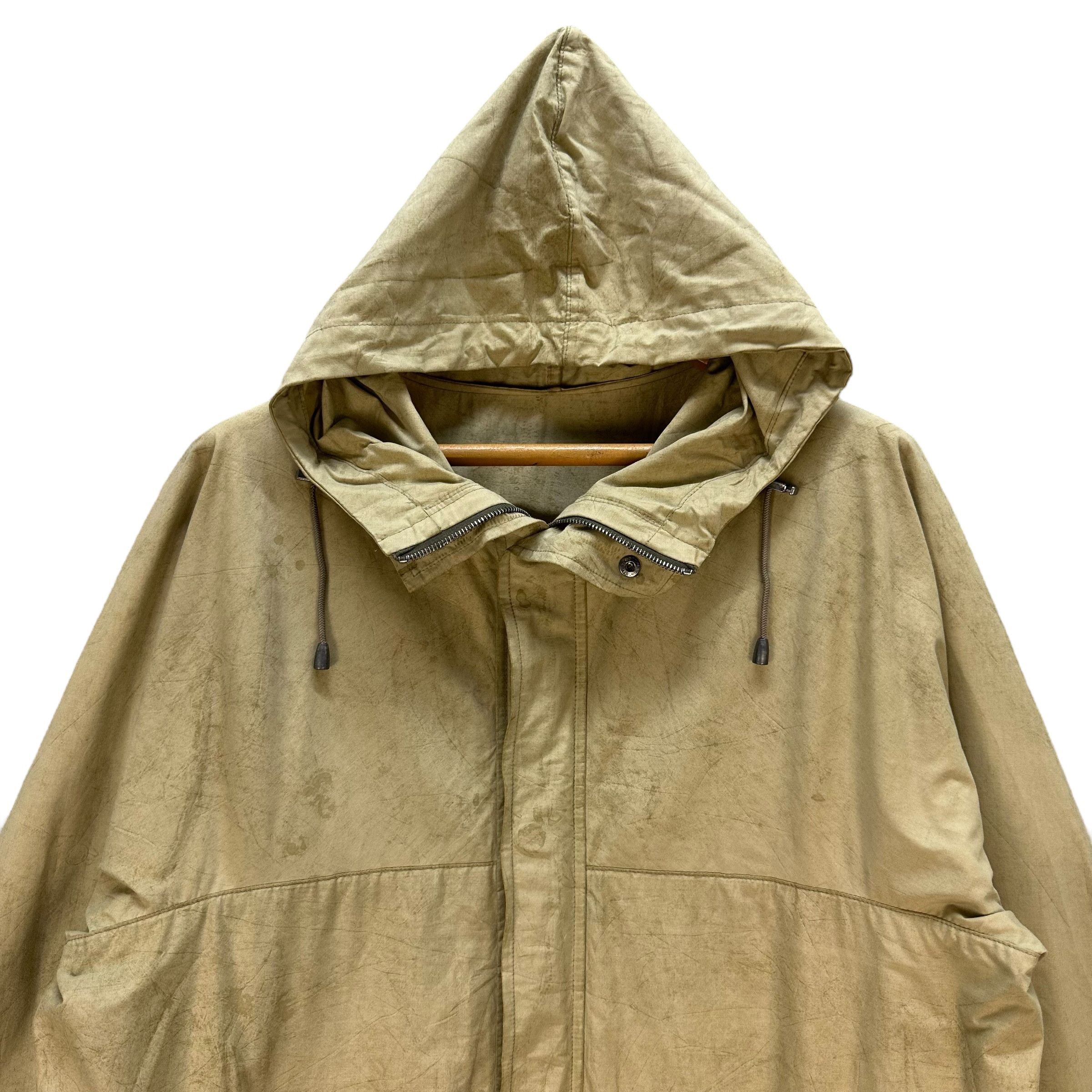 Gucci Vintage GUCCI Trashed Raincoat Jacket #A72-1751 Size US L / EU 52-54 / 3 - 2 Thumbnail