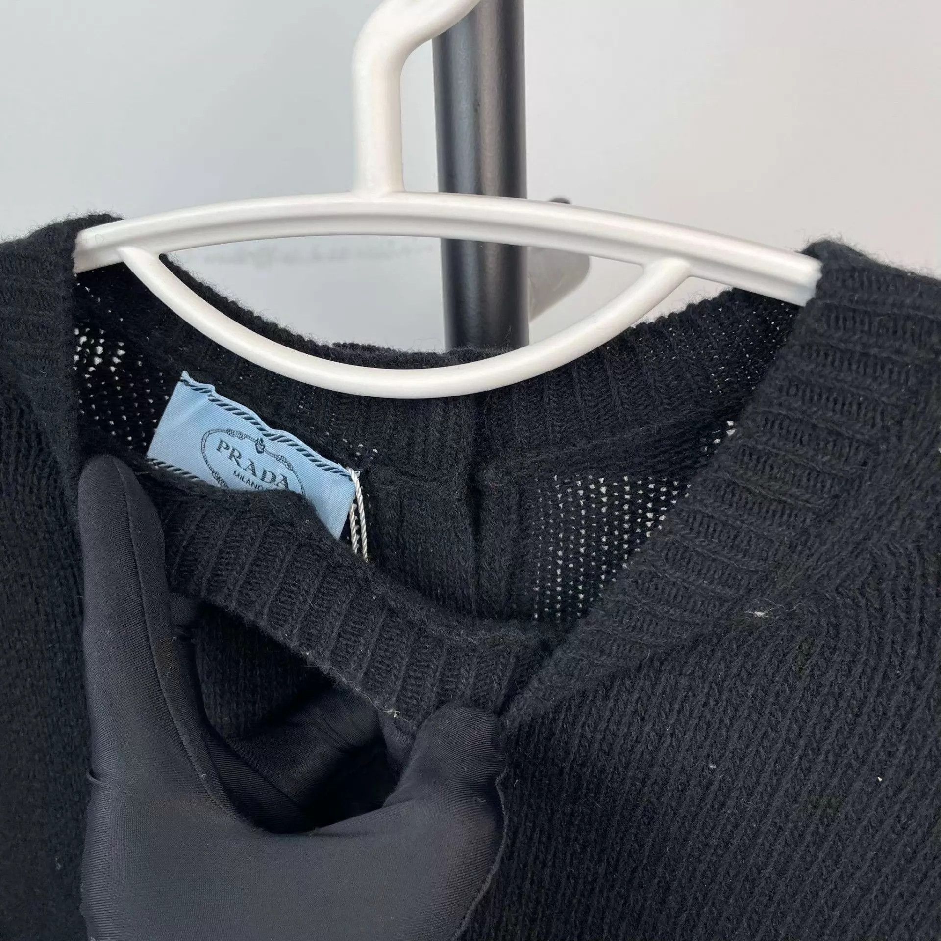 Prada Prada Black Sweater Size 40 98 New Size S / US 4 / IT 40 - 8 Thumbnail
