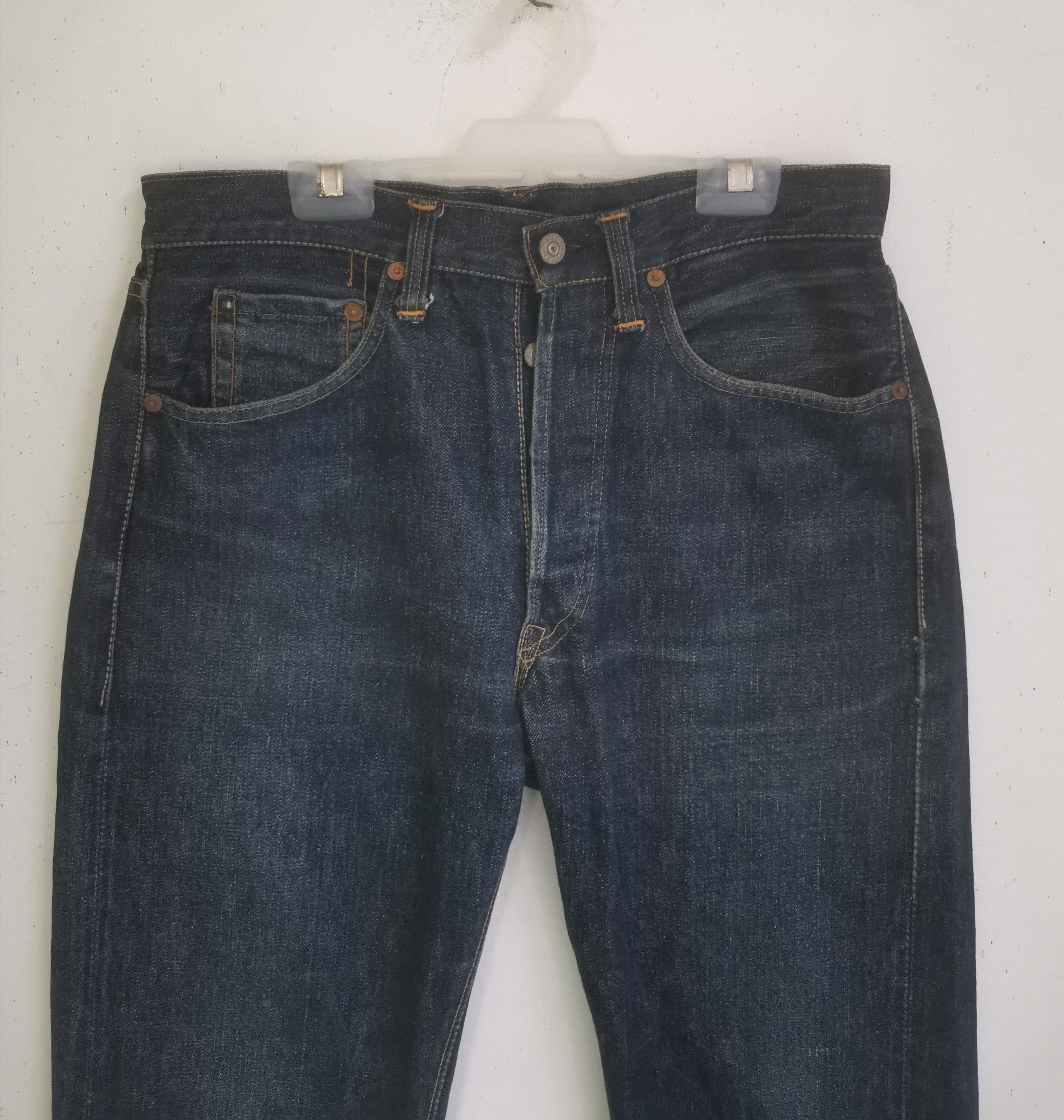 Levi's Vintage Clothing × Vintage Rare vintage 40s Levi's jerky patch denim Size US 30 / EU 46 - 2 Thumbnail