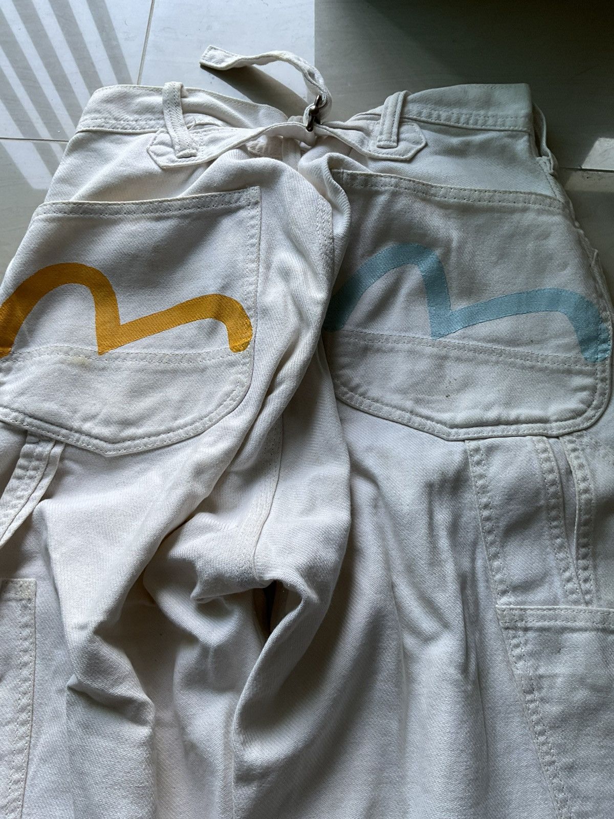Evisu × Vintage evisu jeans workwear Size US 34 / EU 50 - 1 Thumbnail