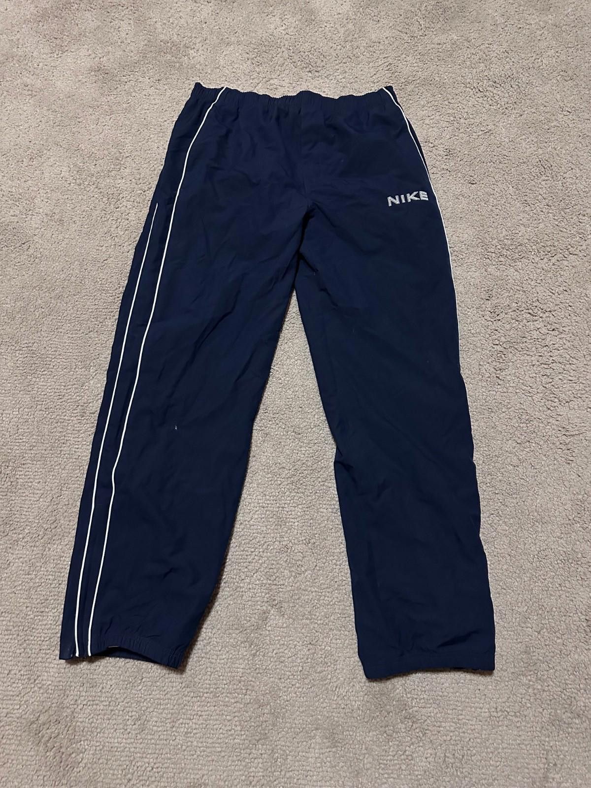 Nike Vintage Nike Track Pant Blue Sz L Size US 34 / EU 50 - 2 Thumbnail
