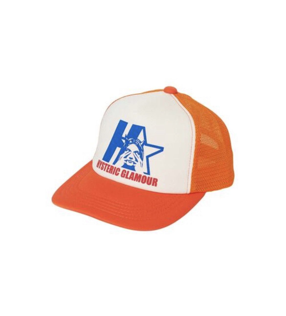 Hysteric Glamour HYSTERIC GLAMOUR STAR EVIL MESH CAP TRUCKER HAT Size ONE SIZE - 1 Thumbnail