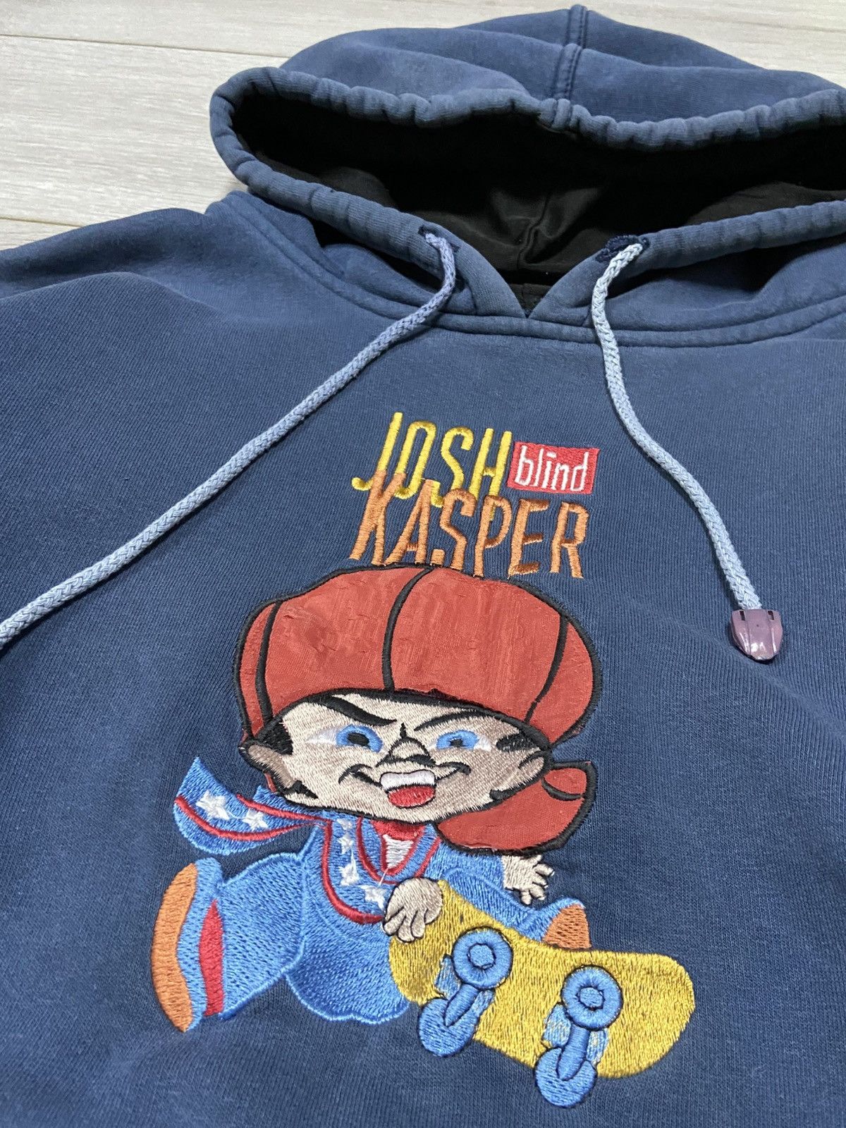 Blind Skateboards Blind RARE Josh Kasper big logo hoodie vintage skate Size US S / EU 44-46 / 1 - 2 Thumbnail