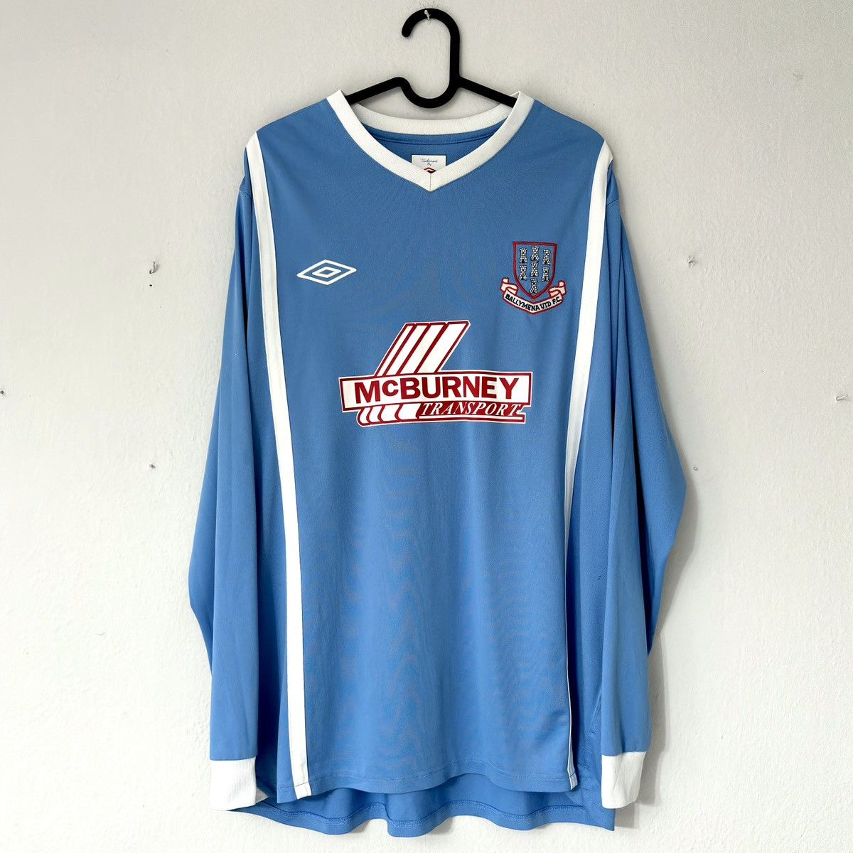 Umbro × Vintage 2011 2012 Ballymena United Ireland Match Issue Soccer Jersey Size US XL / EU 56 / 4 - 3 Thumbnail