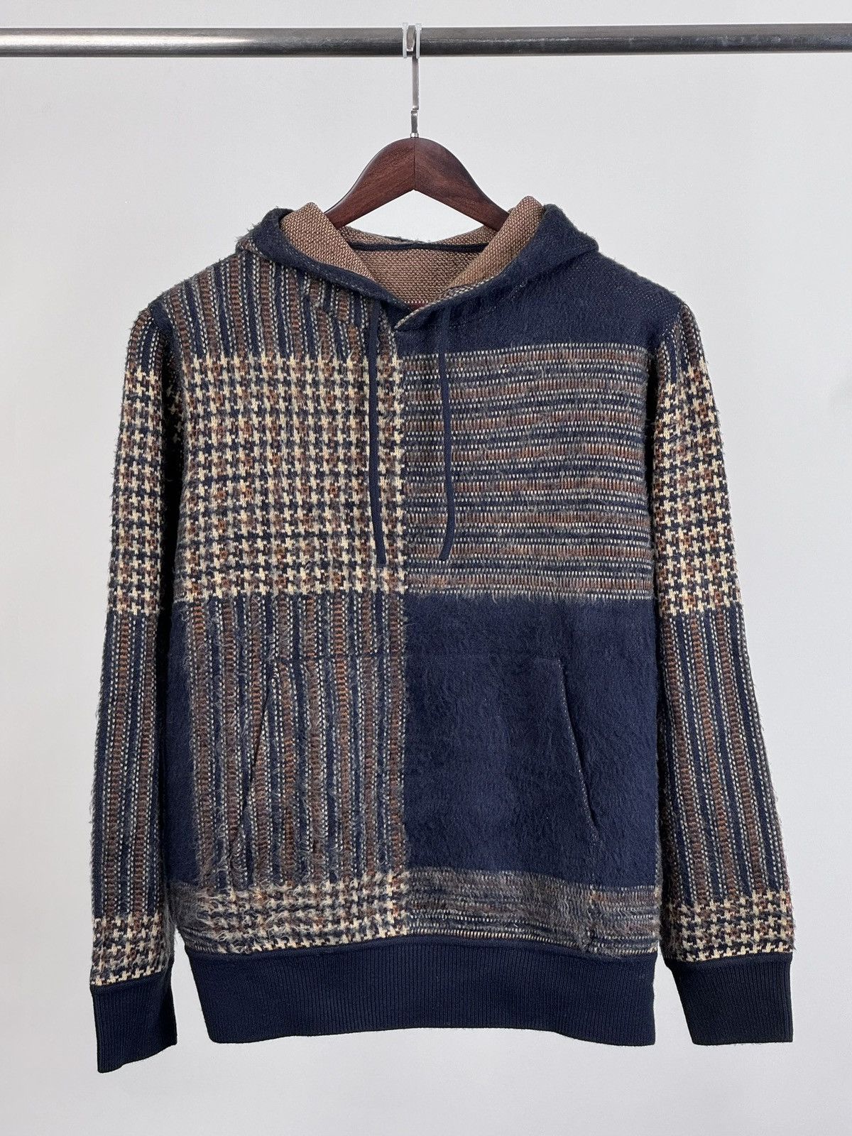 Aime Leon Dore Aime Leon Dore Brushed Plaid Hoodie Size US M / EU 48-50 / 2 - 2 Thumbnail