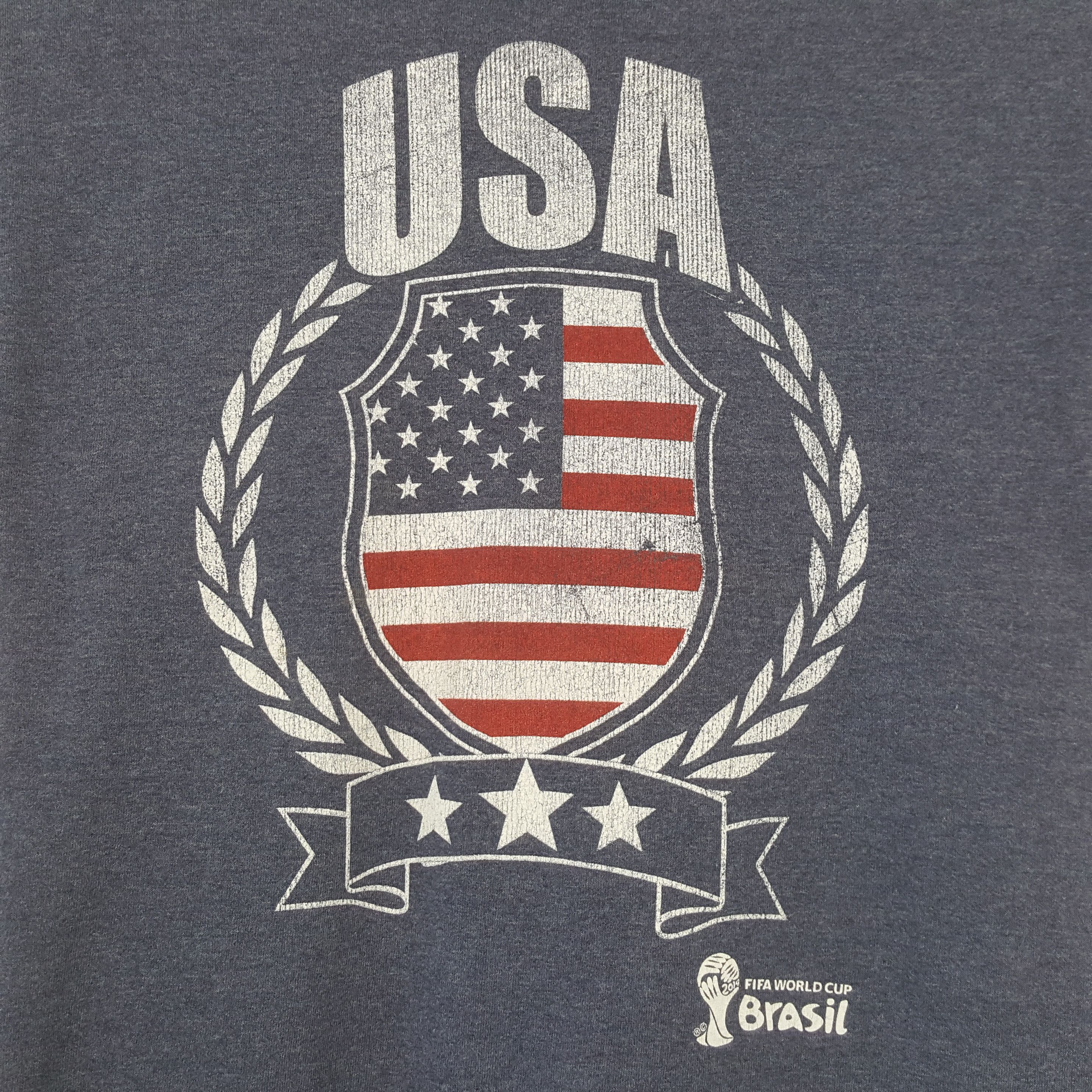 Vintage Vintage FIFA WOLD CUP Promo T-shirt C285N34 Size US L / EU 52-54 / 3 - 2 Thumbnail