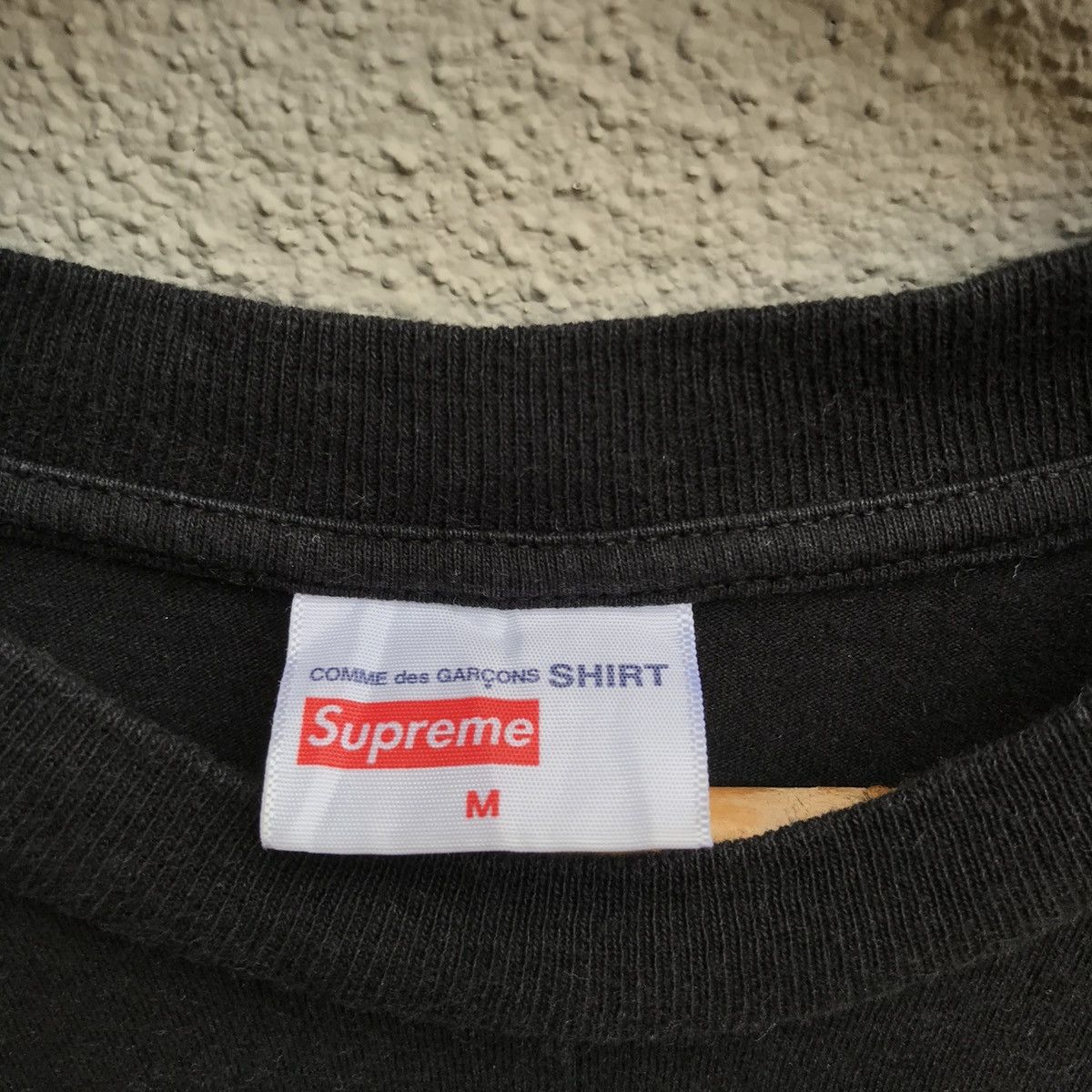 Comme des Garcons SUPREME x Comme Des Garcons split box logo tee Size US M / EU 48-50 / 2 - 4 Thumbnail
