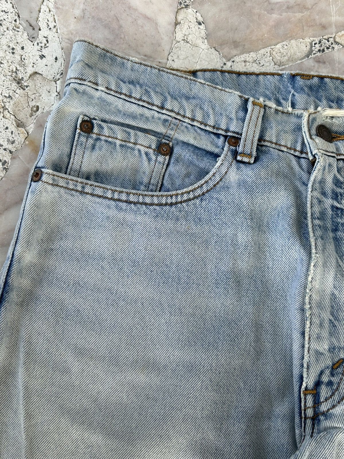 Levi's Levis Japan 501 Ripped Vintage Denim Size US 31 - 6 Thumbnail