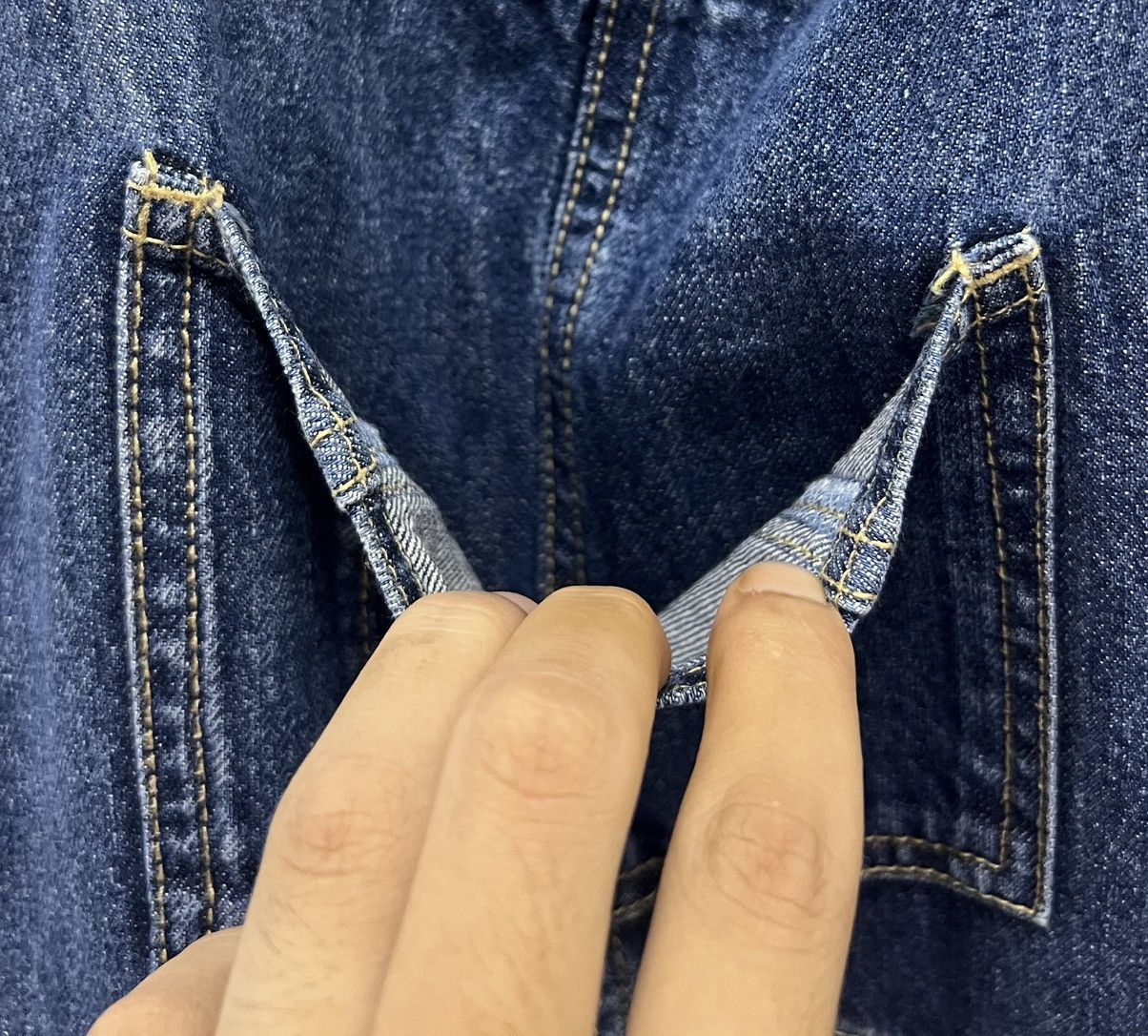 Japanese Brand × Vintage Vintage Y2K style COLZA Medium Denim Overalls Size US 34 / EU 50 - 7 Thumbnail