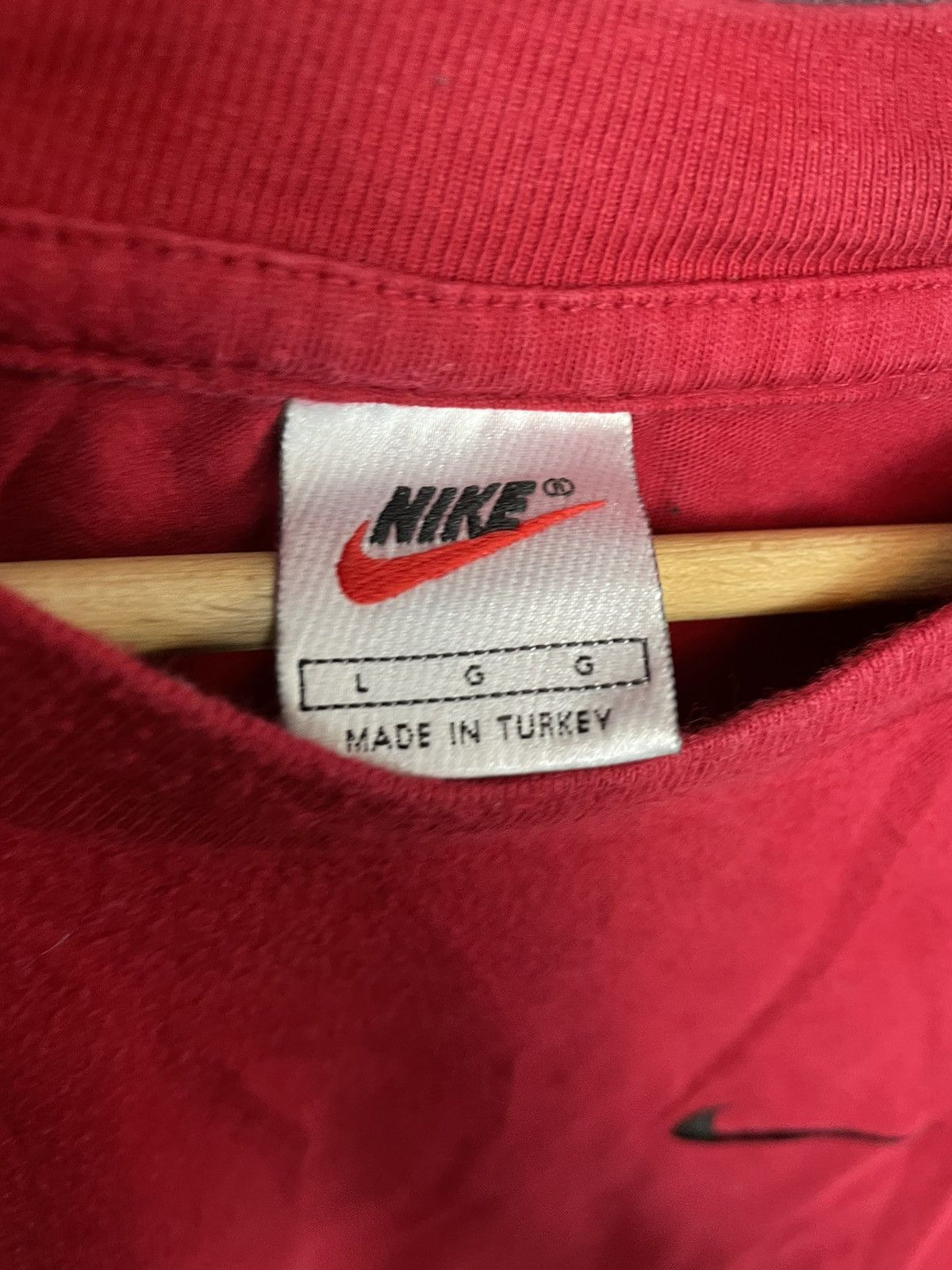 Nike × Vintage 🦍NIKE VINTAGE OVERSIZE BASIC LOGO T-SHIRT🦍 Size US L / EU 52-54 / 3 - 3 Thumbnail