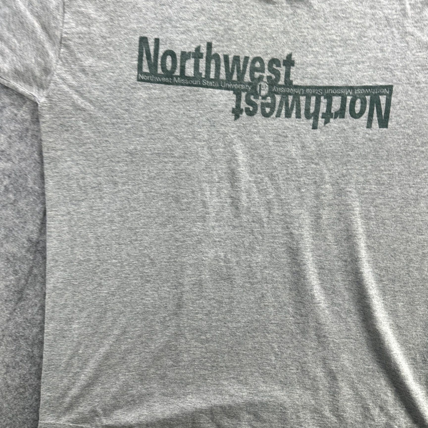 Fruit Of The Loom VINTAGE Northwest Missouri State University Shirt Mens Large College Tee 90s Size US L / EU 52-54 / 3 - 4 Thumbnail