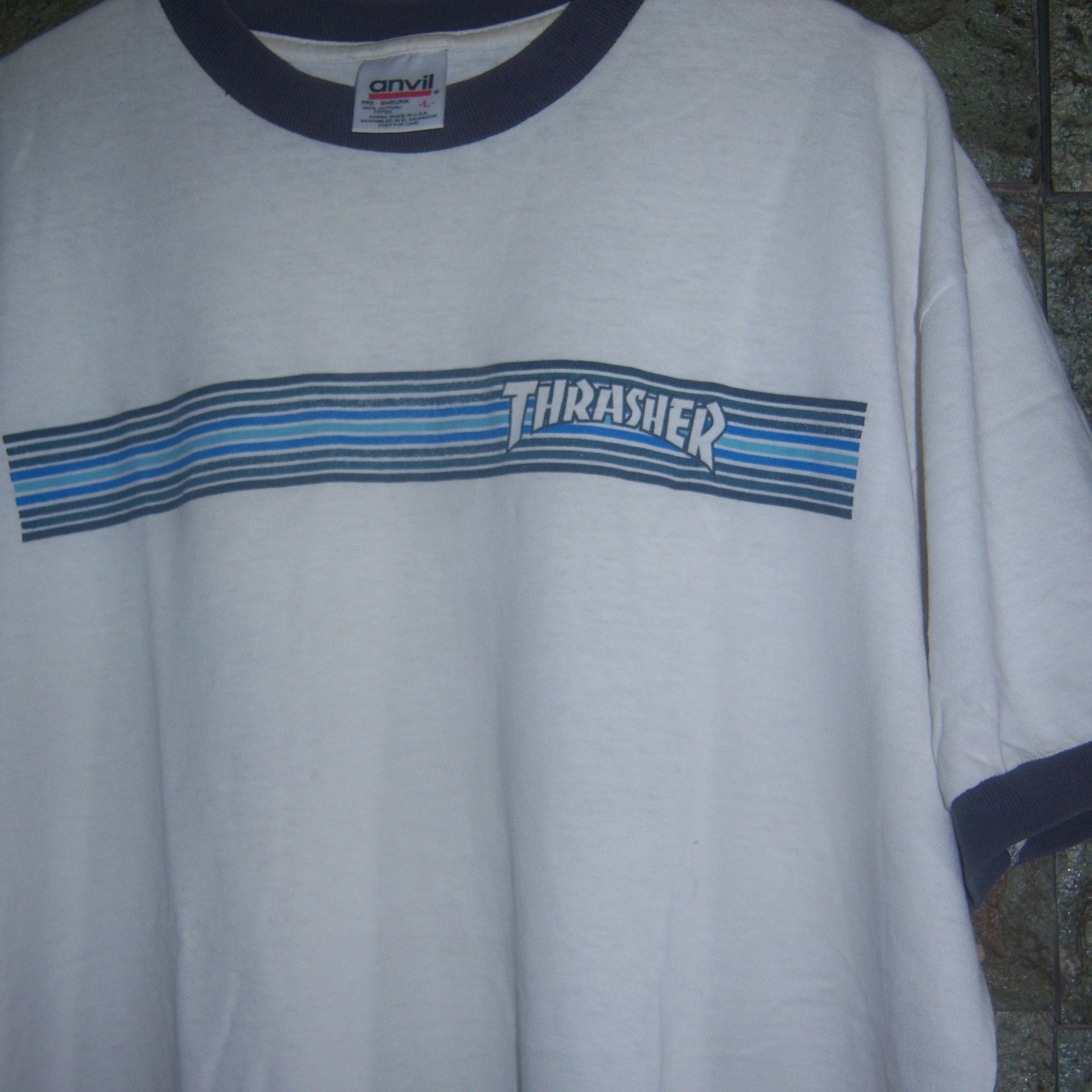 Thrasher 90s Thrasher Ringer Tee Size US L / EU 52-54 / 3 - 7 Thumbnail