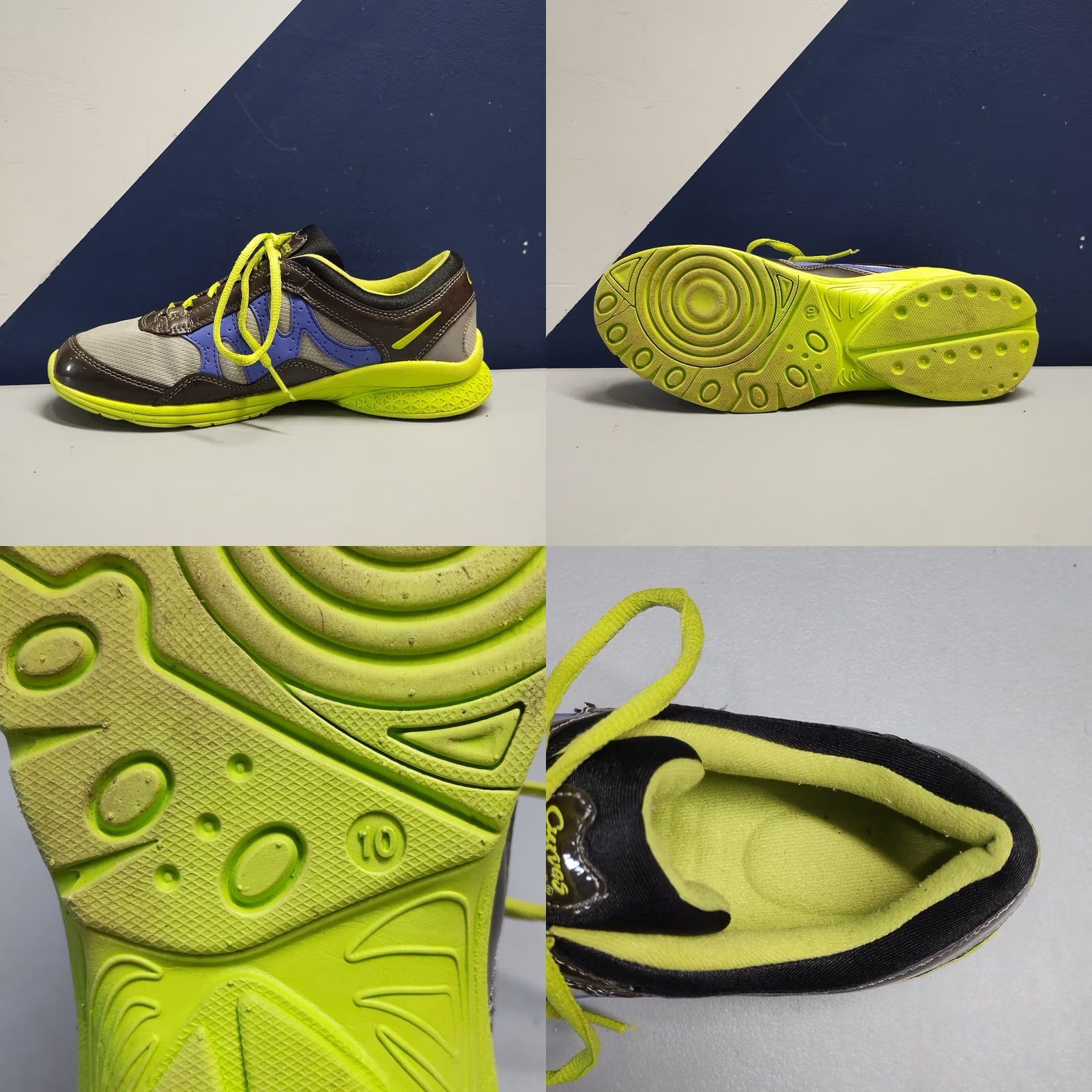 Logo 7 Curves Sneakers Womens Size 10 Multi Colorblock Athletic Running Lace Up Logo Size US 10 / IT 40 - 9 Thumbnail