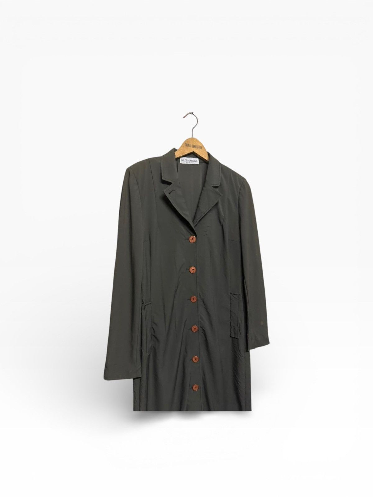 Dolce & Gabbana Vtg🔥1998 Archival Dolce & Gabbana Buttoned Long Jacket Size US S / EU 44-46 / 1 - 8 Thumbnail