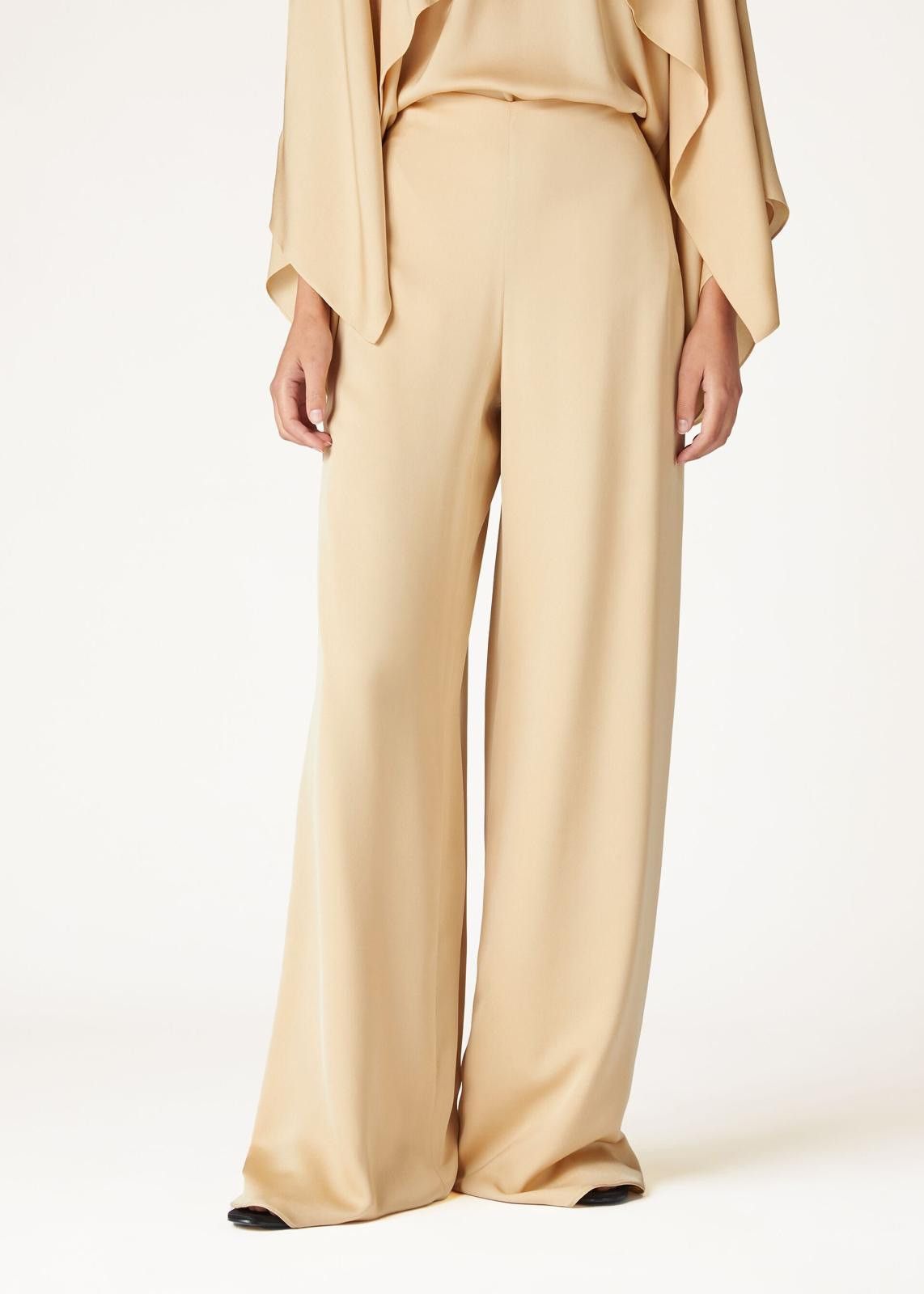 Loro Piana o1srvl11e0425 FAO0888 Dresden Trouser in Beige Size 26" / US 2 / IT 38 - 1 Thumbnail