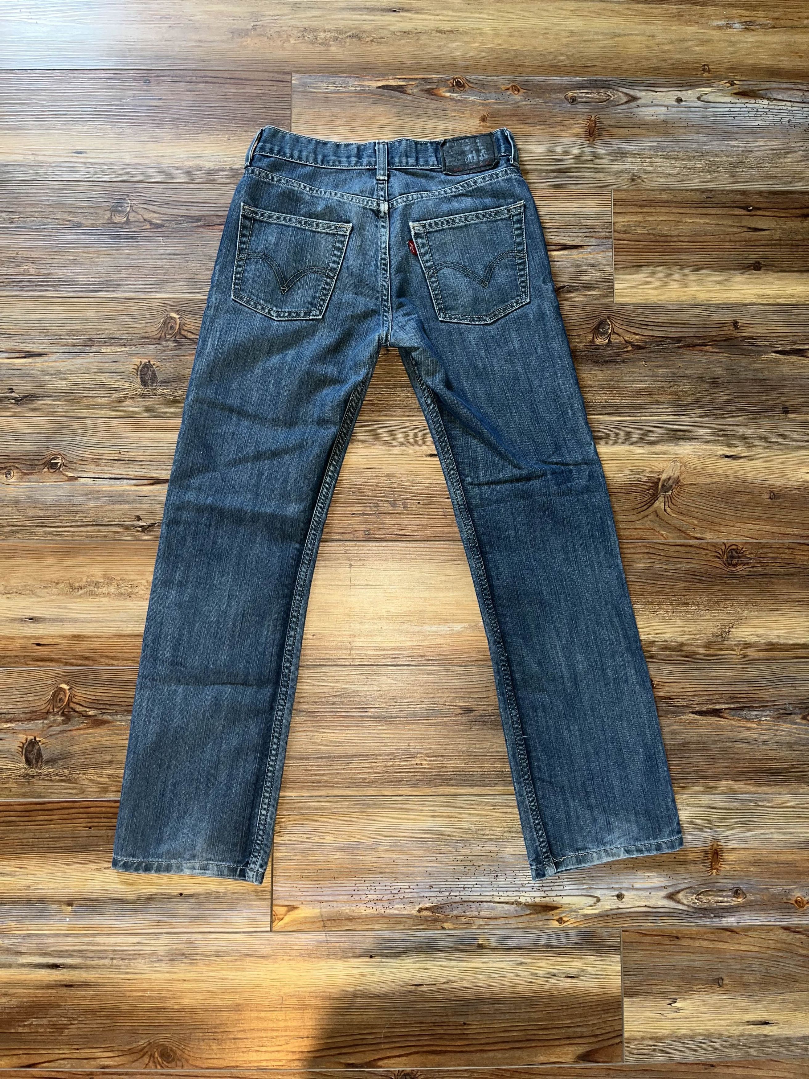 Levi's Vintage Y2K Levis 514 Red Tab Jeans Size 26" / US 2 / IT 38 - 2 Thumbnail