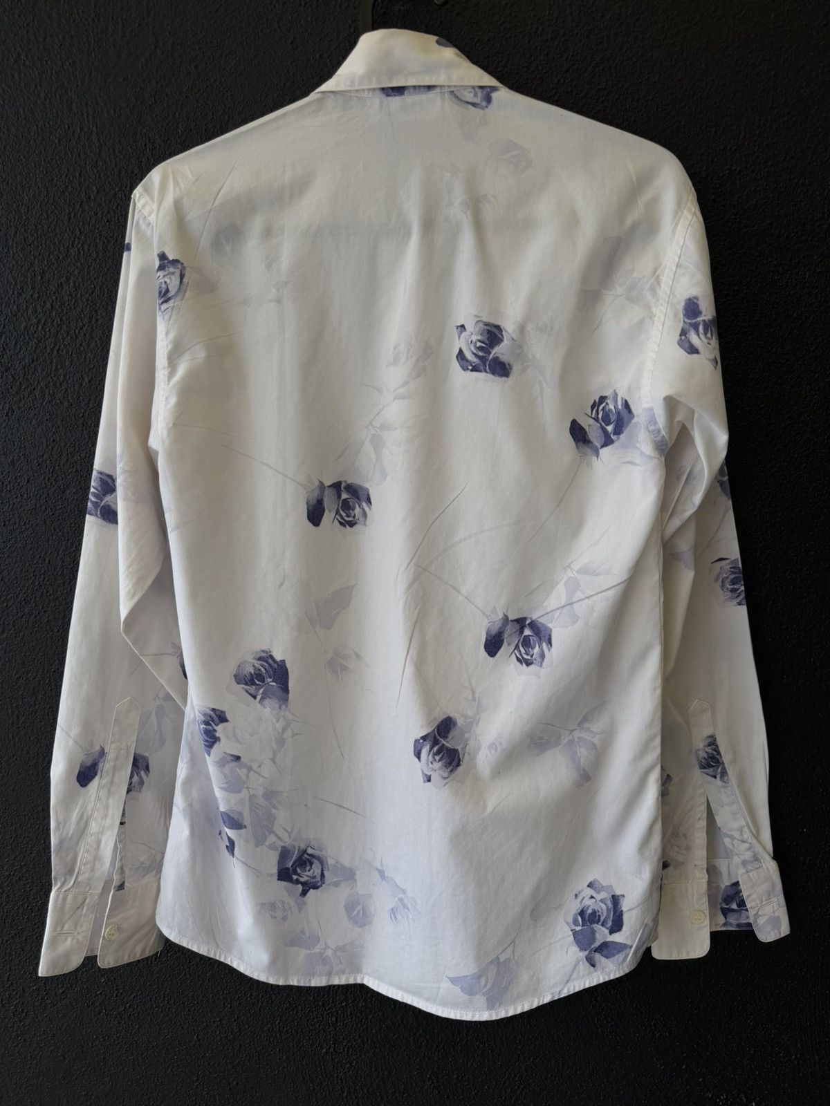 agnes b. RARE Vintage agnès b. HOMME Paris Purple Rose Print Size US S / EU 44-46 / 1 - 8 Thumbnail