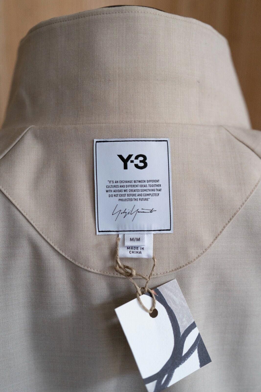 Y-3 Y-3 Wool Jacket Beige Sz. M Size US M / EU 48-50 / 2 - 4 Thumbnail