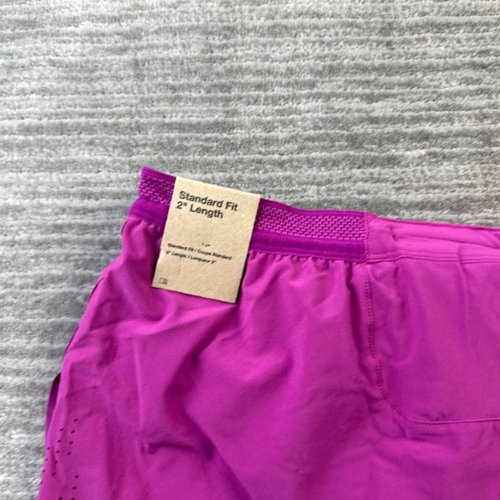 Nike Nike Aeroswift Shorts Mens Large Purple 2" Running Dri Fit ADV Racing Size US 33 - 4 Thumbnail