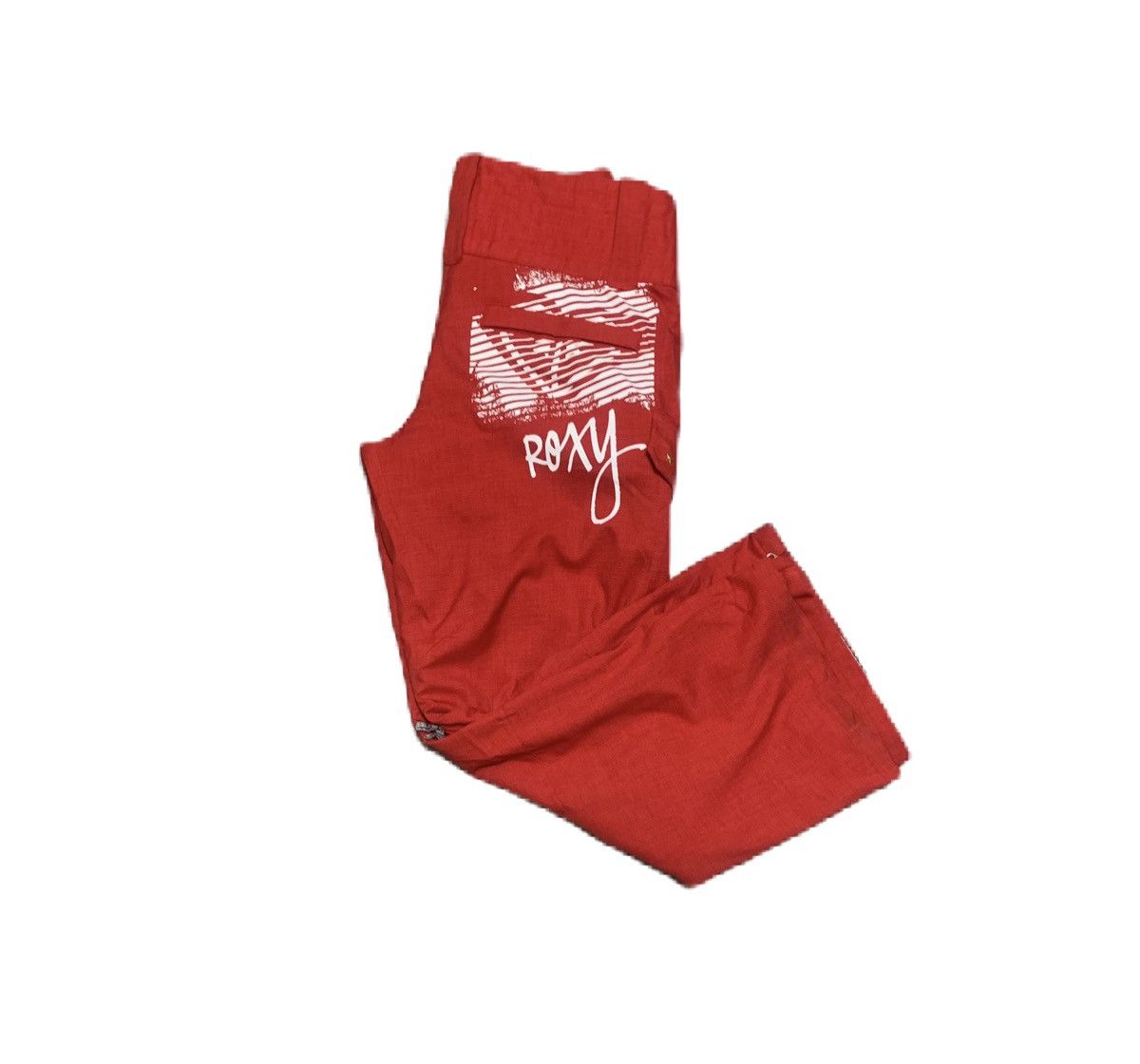 image of Archival Clothing x Quicksilver Vintage 90's Roxy Skiwear Pants Winter Sports in Red, Men's (Size 3