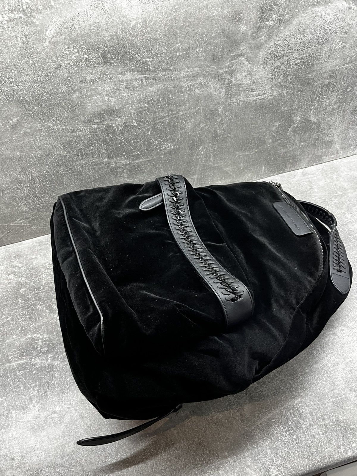 Hysteric Glamour × Stella McCartney STELLA MCCARTNEY Black Velvet bag Size ONE SIZE - 3 Thumbnail