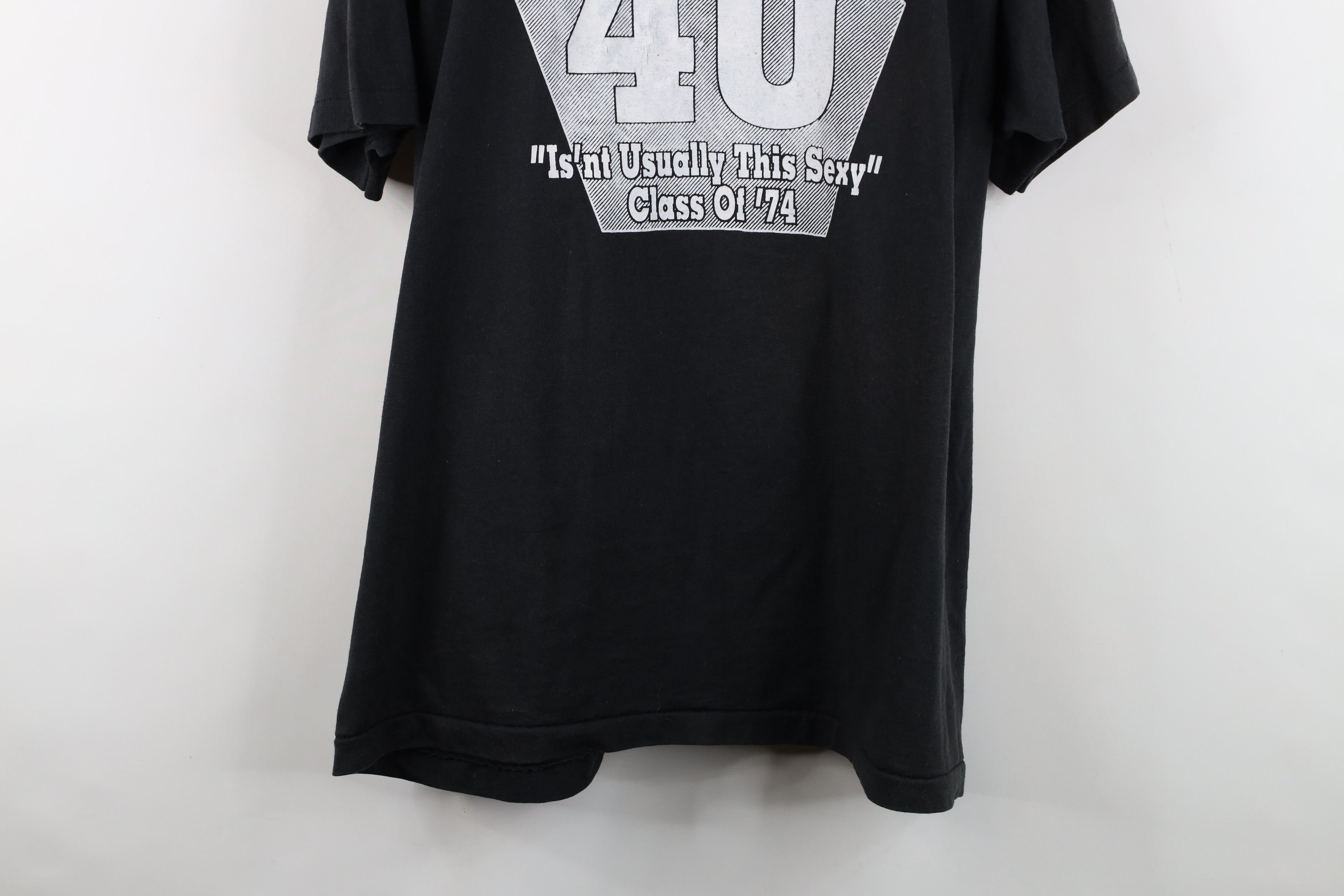 Vintage Vintage 90s Year Old Birthday Sexy Short Sleeve T-Shirt USA Size US XXL / EU 58 / 5 - 3 Thumbnail