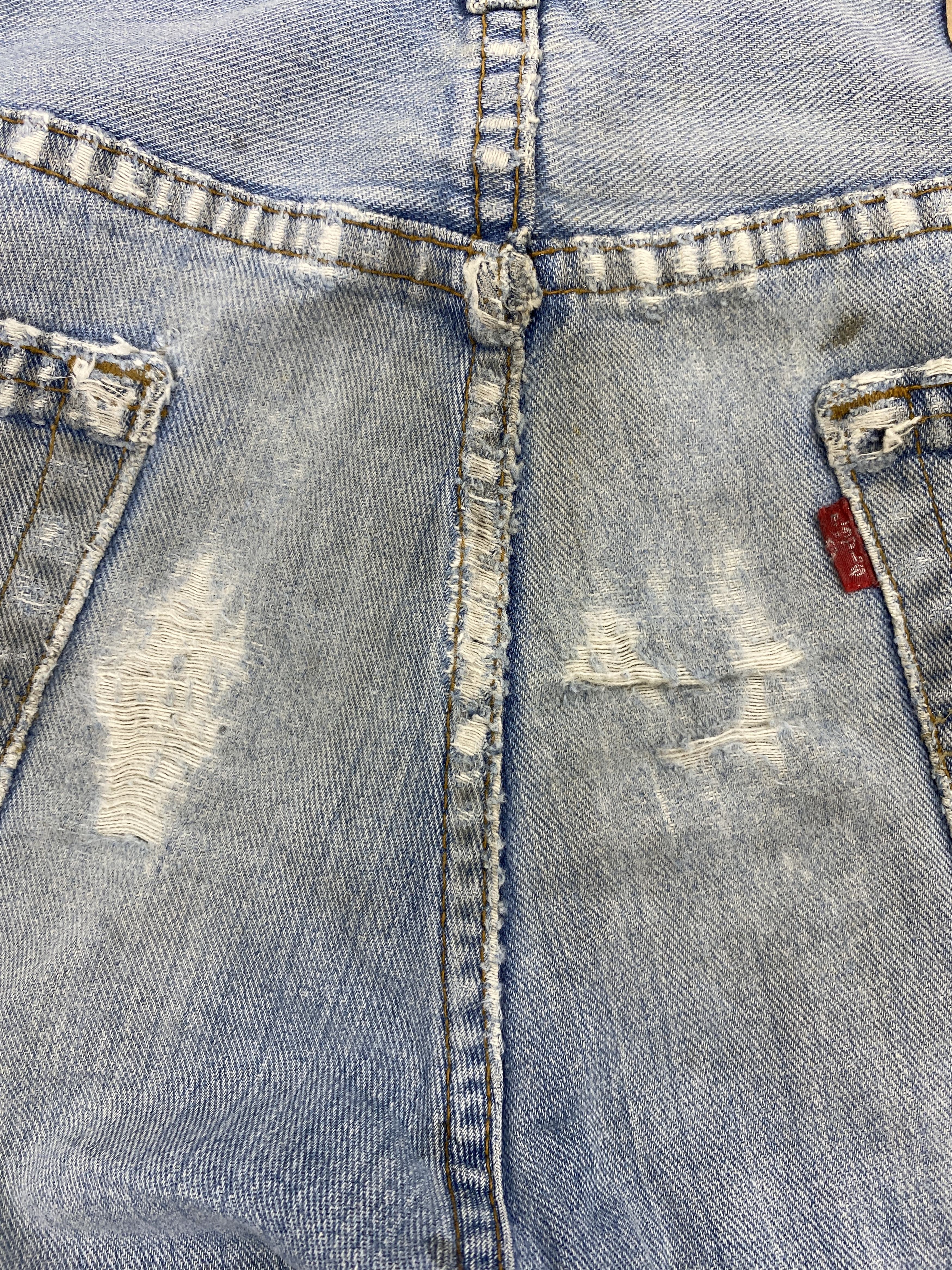 Levi's × Vintage Distressed Vintage Levis 550 Relaxed Fit Jeans Size US 28 / EU 44 - 16 Thumbnail